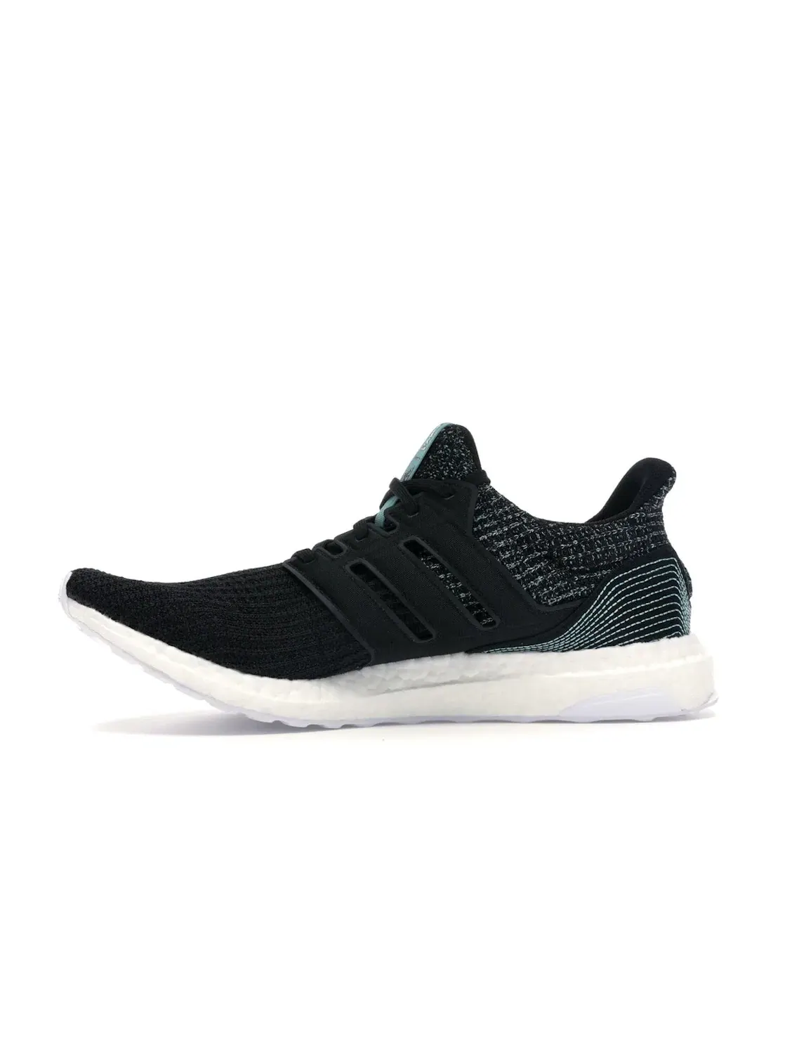 Мужские кроссовки с амортизацией Adidas Ultra Boost 4.0 Parley — изображение 3 из 4, черный/черный/белый