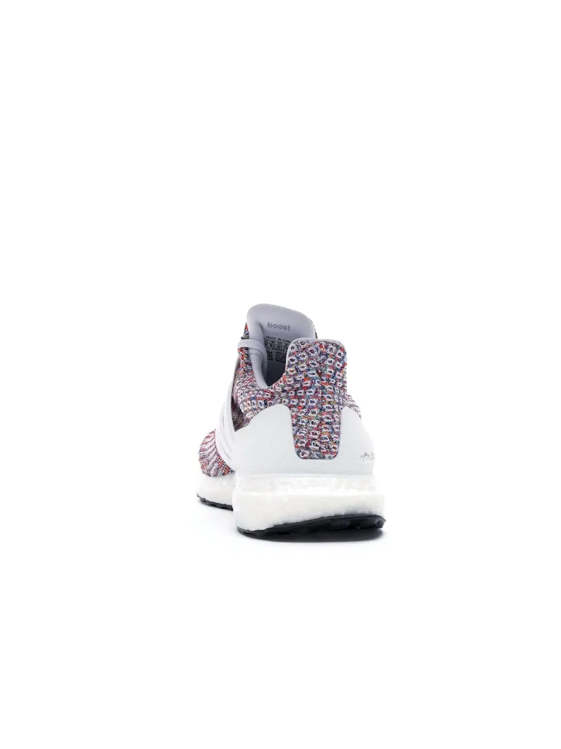 Мужские кроссовки для бега с технологией Primeknit Adidas Ultra Boost 4.0 — изображение 4 из 4, белый/белый/темно-синий