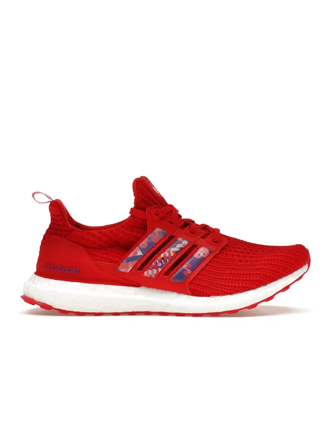 Мужские кроссовки с технологией Boost Adidas Ultra Boost 4.0 DNA — изображение 1 из 4, фиолетовый/белый