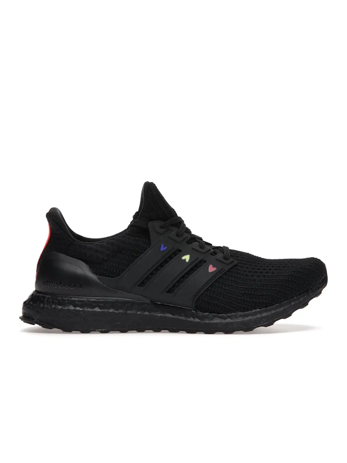 Мужские кроссовки с принтом Adidas Ultra Boost 4.0 DNA Hearts Pack — изображение 1 из 4, черный/-красный