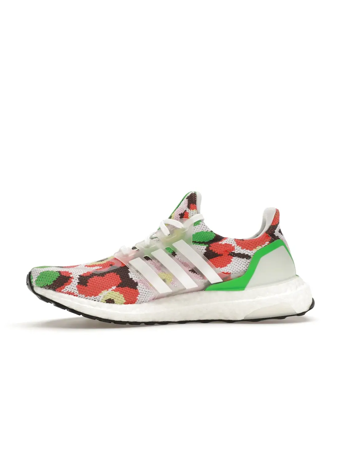 Женские кроссовки с принтом Marimekko Floral Adidas Ultra Boost 4.0 DNA — изображение 3 из 4, белый/белый
