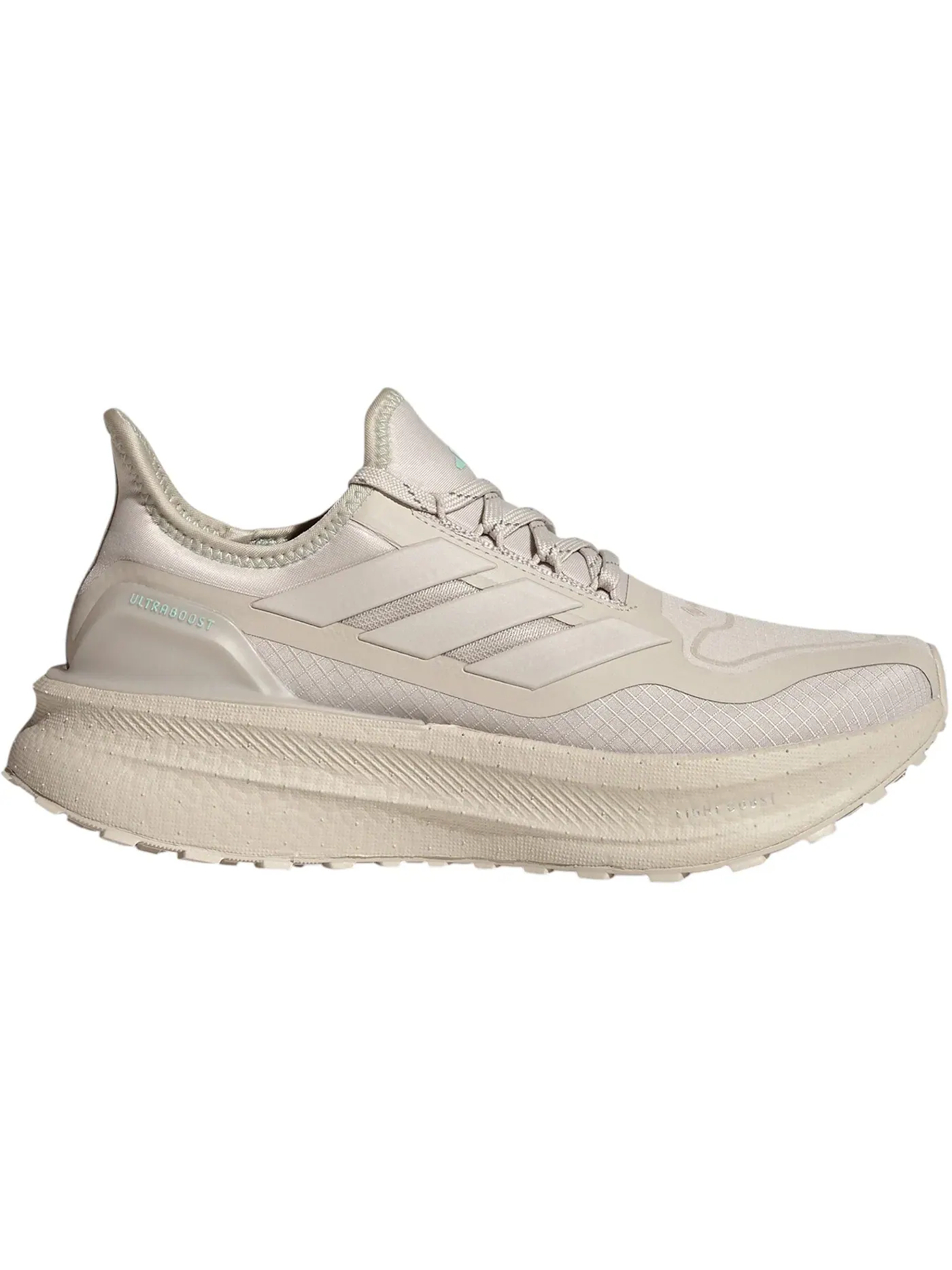 Женские кроссовки для бега с Gore-Tex Adidas Ultra Boost 5 Gore-Tex Adidas — изображение 1 из 1, бежевый/бежевый/голубой