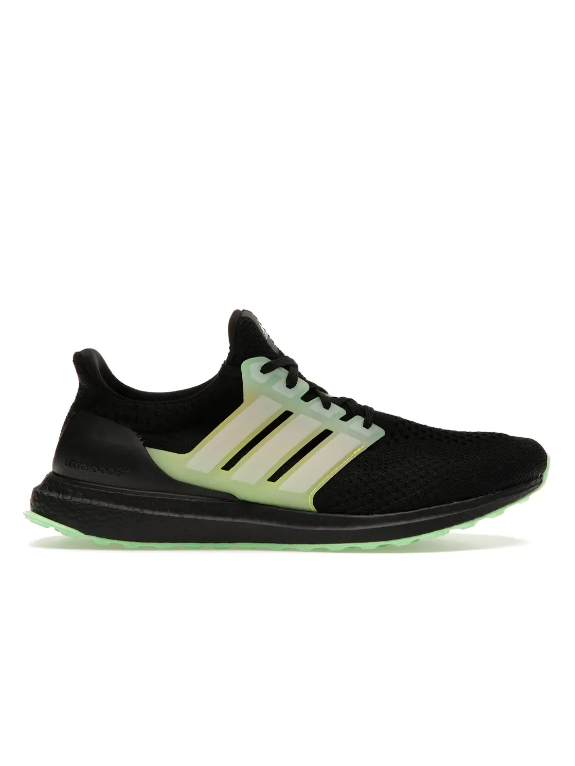 Мужские кроссовки с амортизацией Adidas Ultra Boost 5.0 DNA — изображение 1 из 4, черный/белый/зеленый