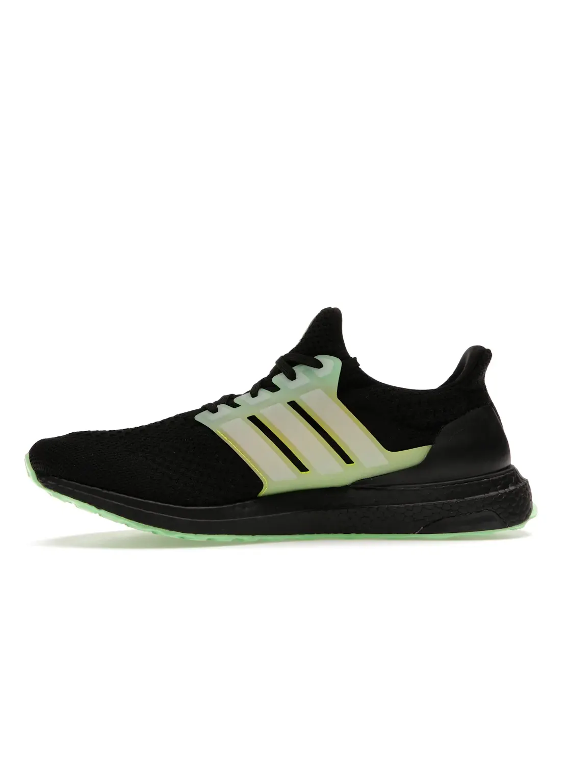Мужские кроссовки с амортизацией Adidas Ultra Boost 5.0 DNA — изображение 3 из 4, черный/белый/зеленый