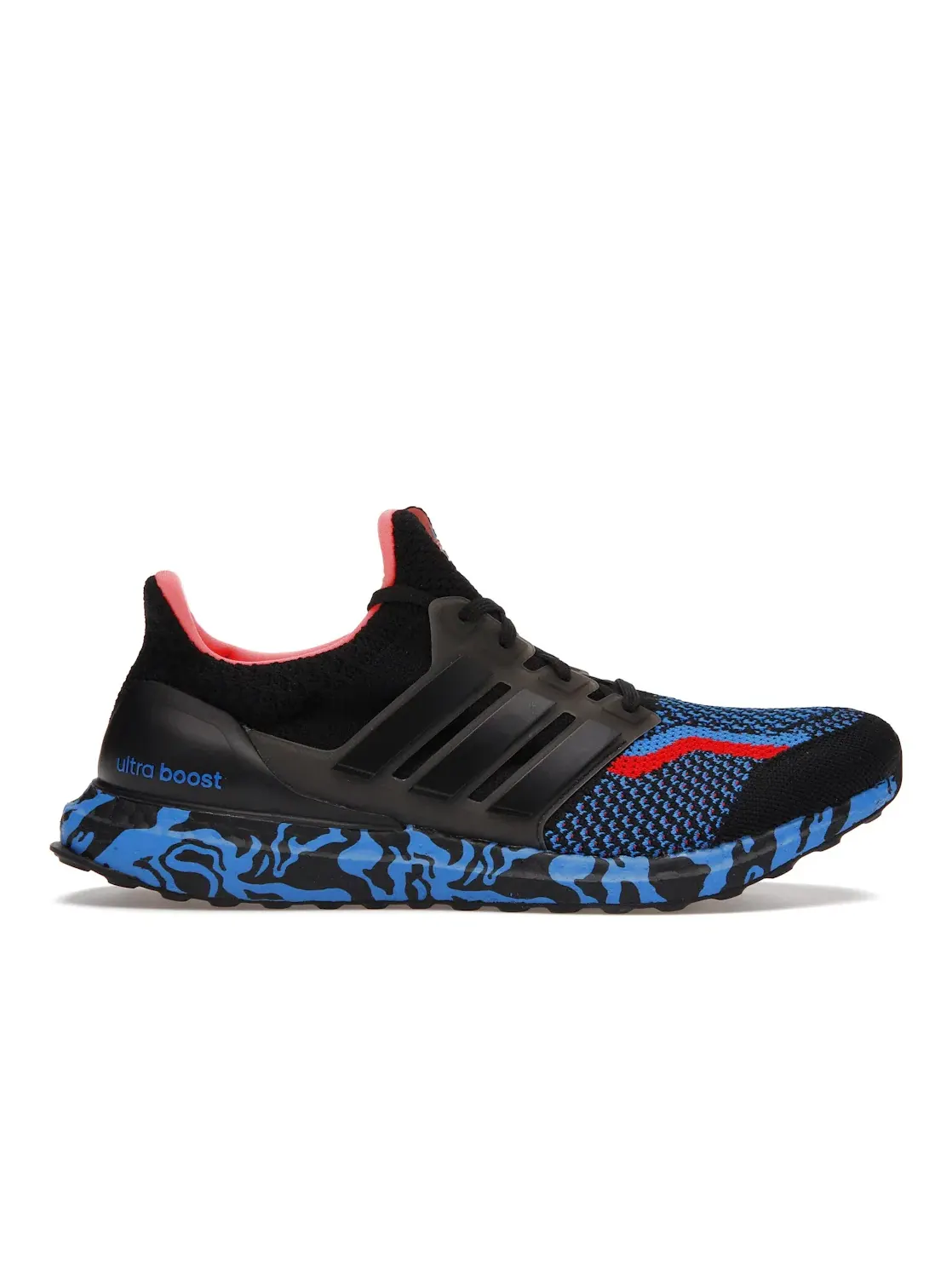 Мужские кроссовки беговые Ultra Boost 5.0 DNA Adidas — изображение 1 из 4, черный/черный/красный