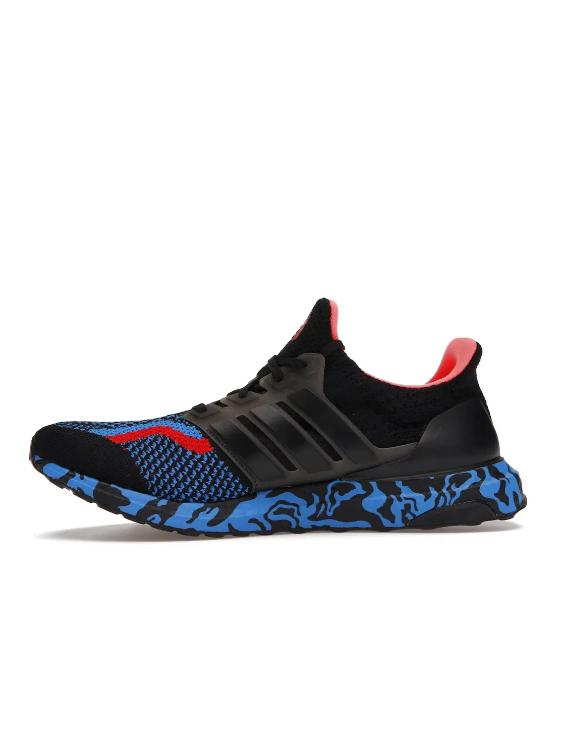 Мужские кроссовки беговые Ultra Boost 5.0 DNA Adidas — изображение 3 из 4, черный/черный/красный