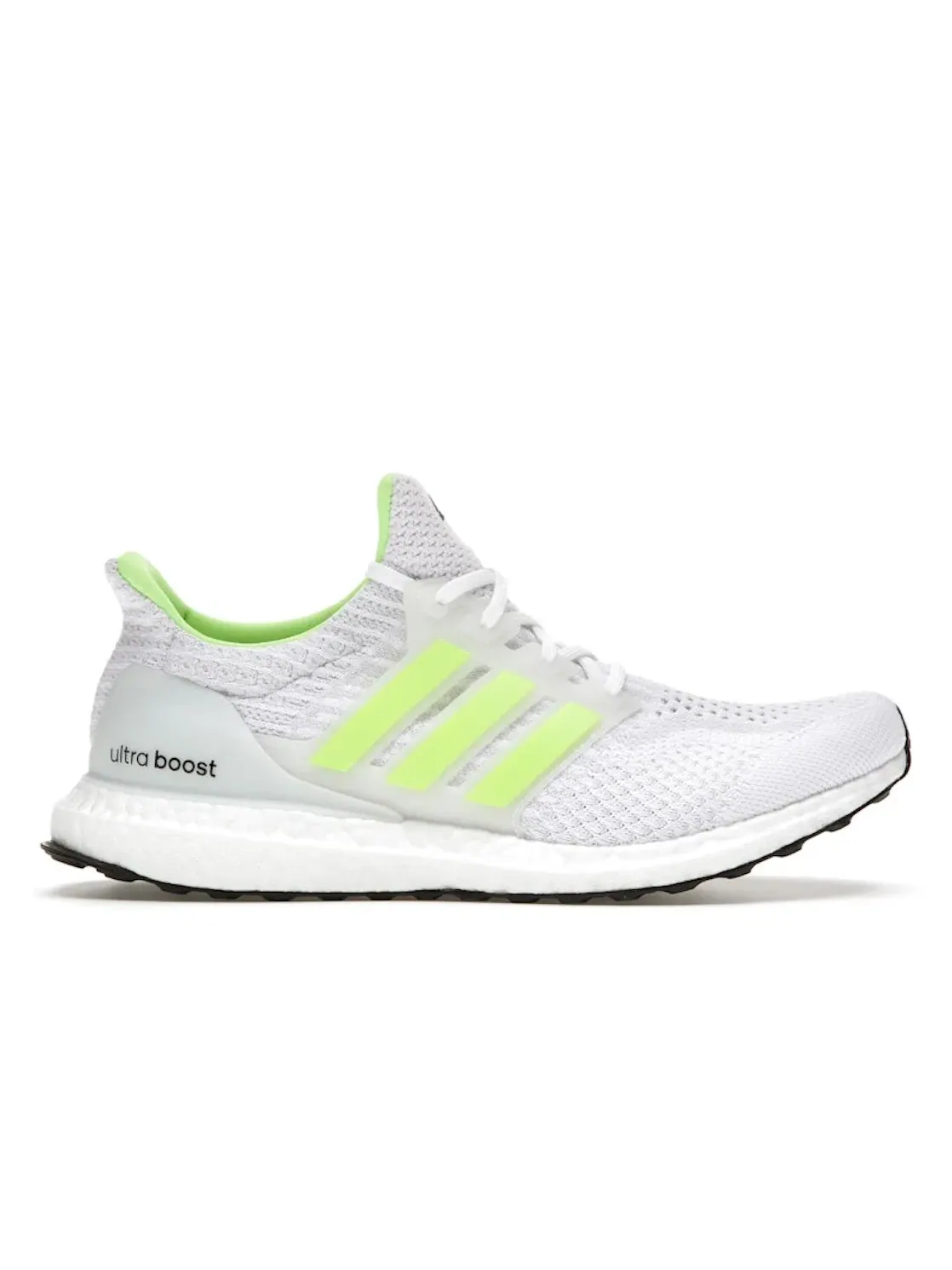Мужские кроссовки для бега с технологией Primeknit Adidas Ultra Boost 5.0 DNA — изображение 1 из 4, белый/зеленый/серый