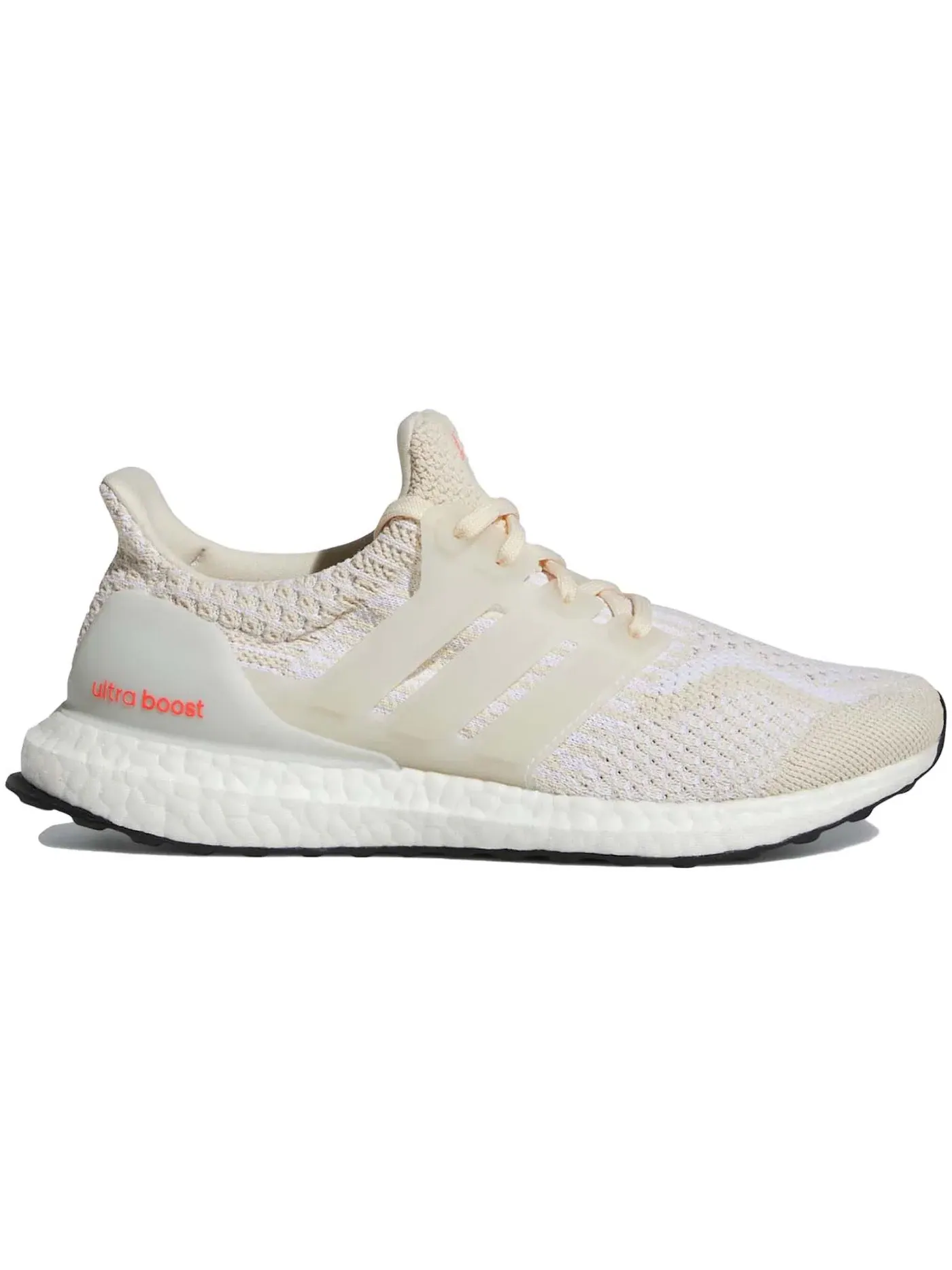 Женские кроссовки для бега с технологией Boost Adidas Ultra Boost 5.0 DNA, Ecru Tint/Supplier Colour/Turbo