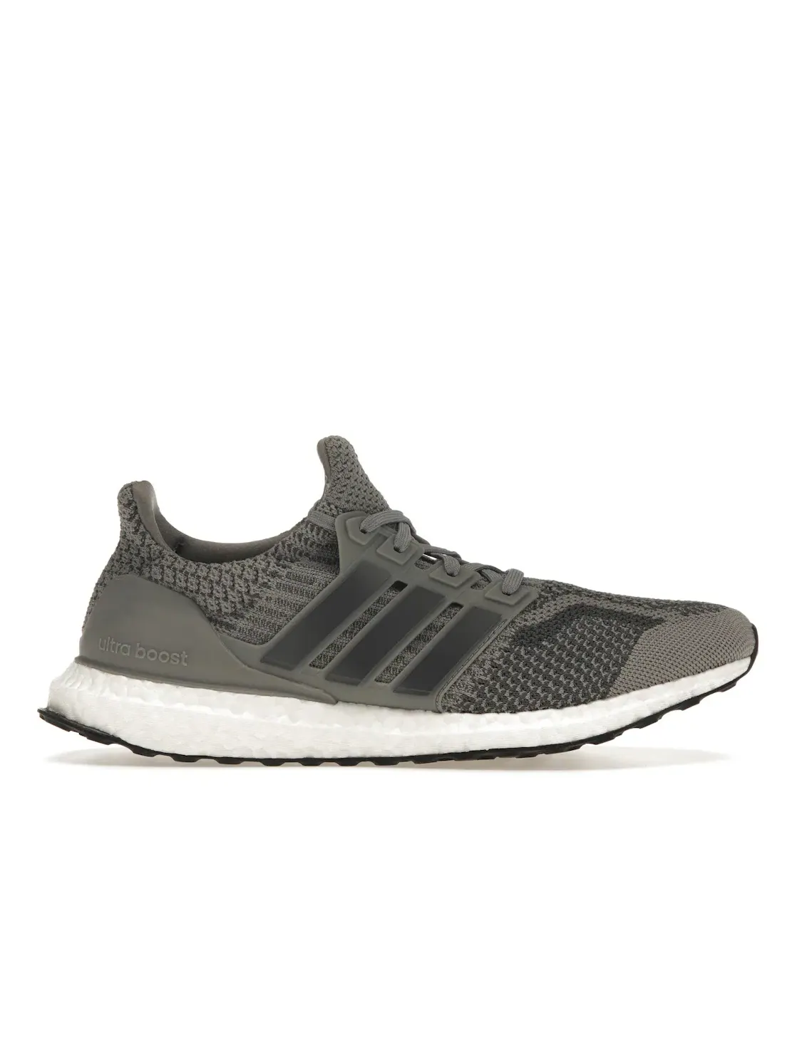 Мужские кроссовки для бега с технологией Primeknit Adidas Ultra Boost 5.0 DNA — изображение 1 из 4, серый/серый/черный
