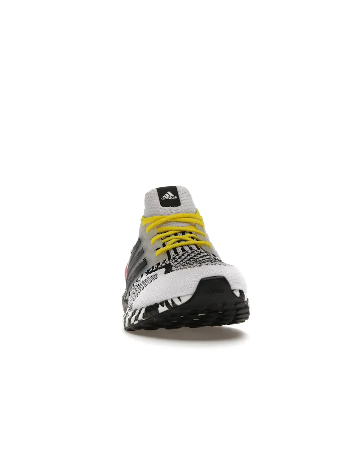 Мужские кроссовки для бега с принтом Adidas Ultra Boost 5.0 DNA — изображение 2 из 4, белый черный