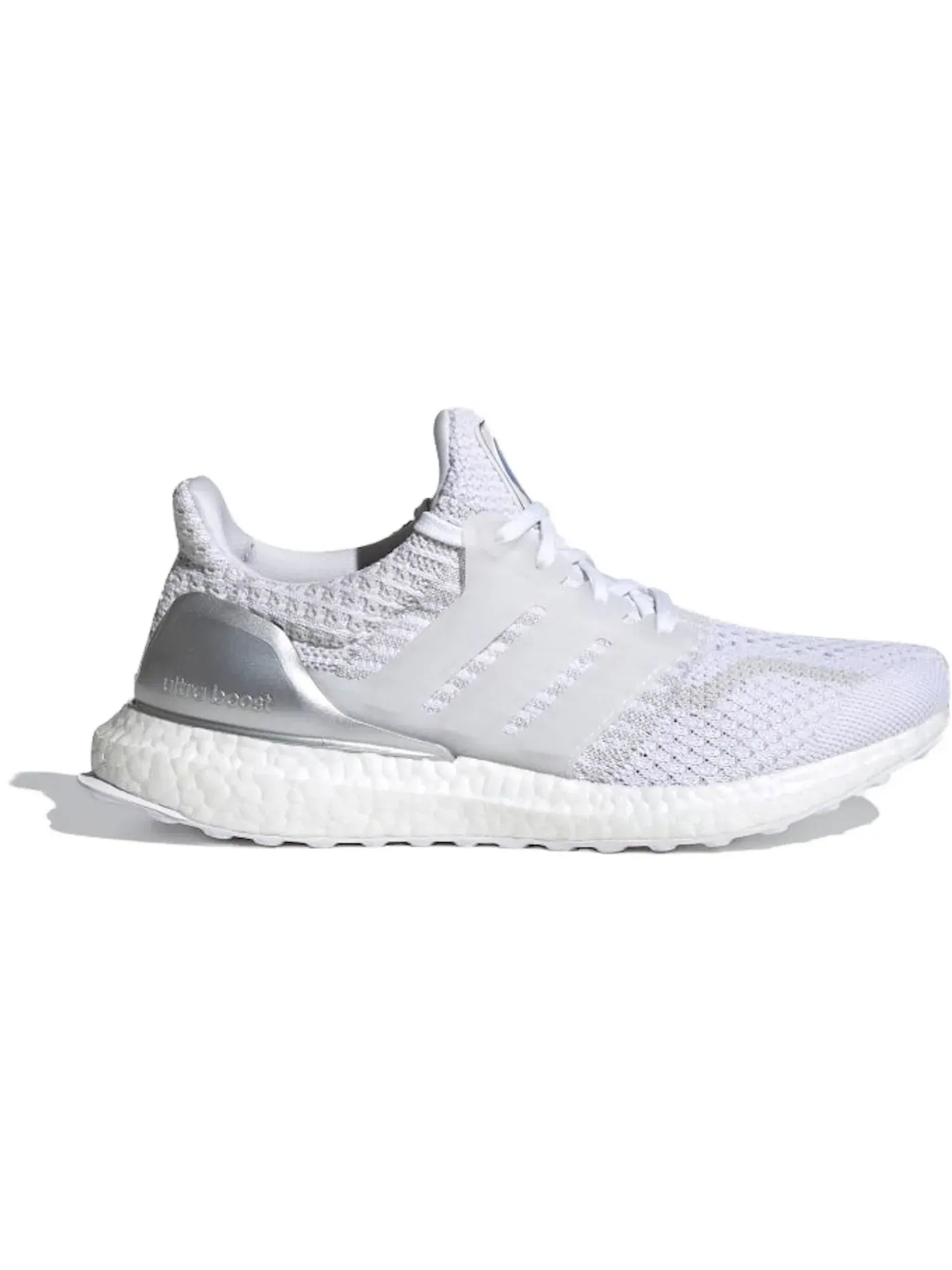 Женские кроссовки для бега с технологией Boost Adidas Ultra Boost 5.0 DNA — изображение 1 из 1, белый/белый/серый