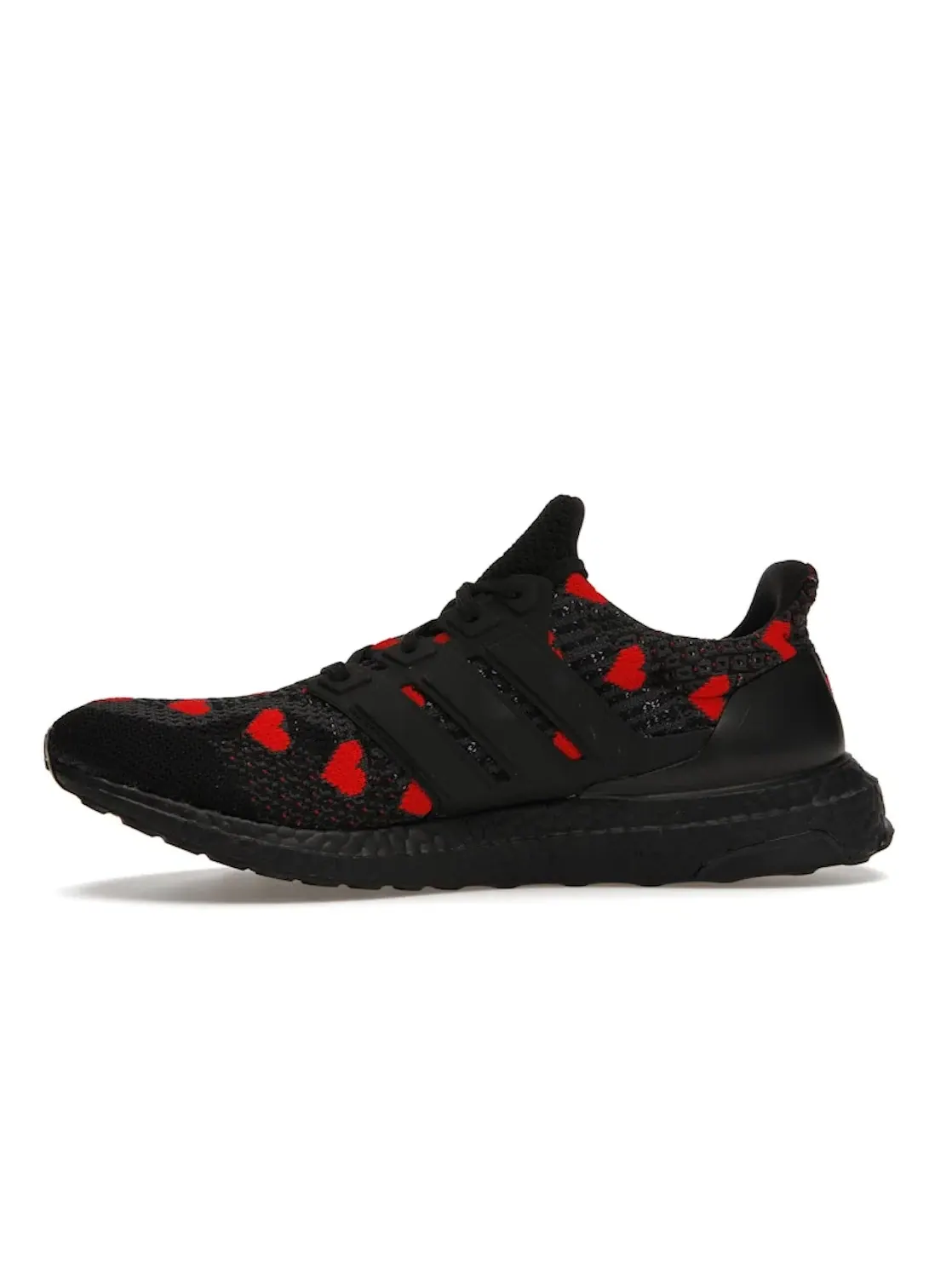 Мужские кроссовки для бега с технологией Boost Adidas Ultra Boost 5.0 DNA — изображение 3 из 4, черный/черный/красный
