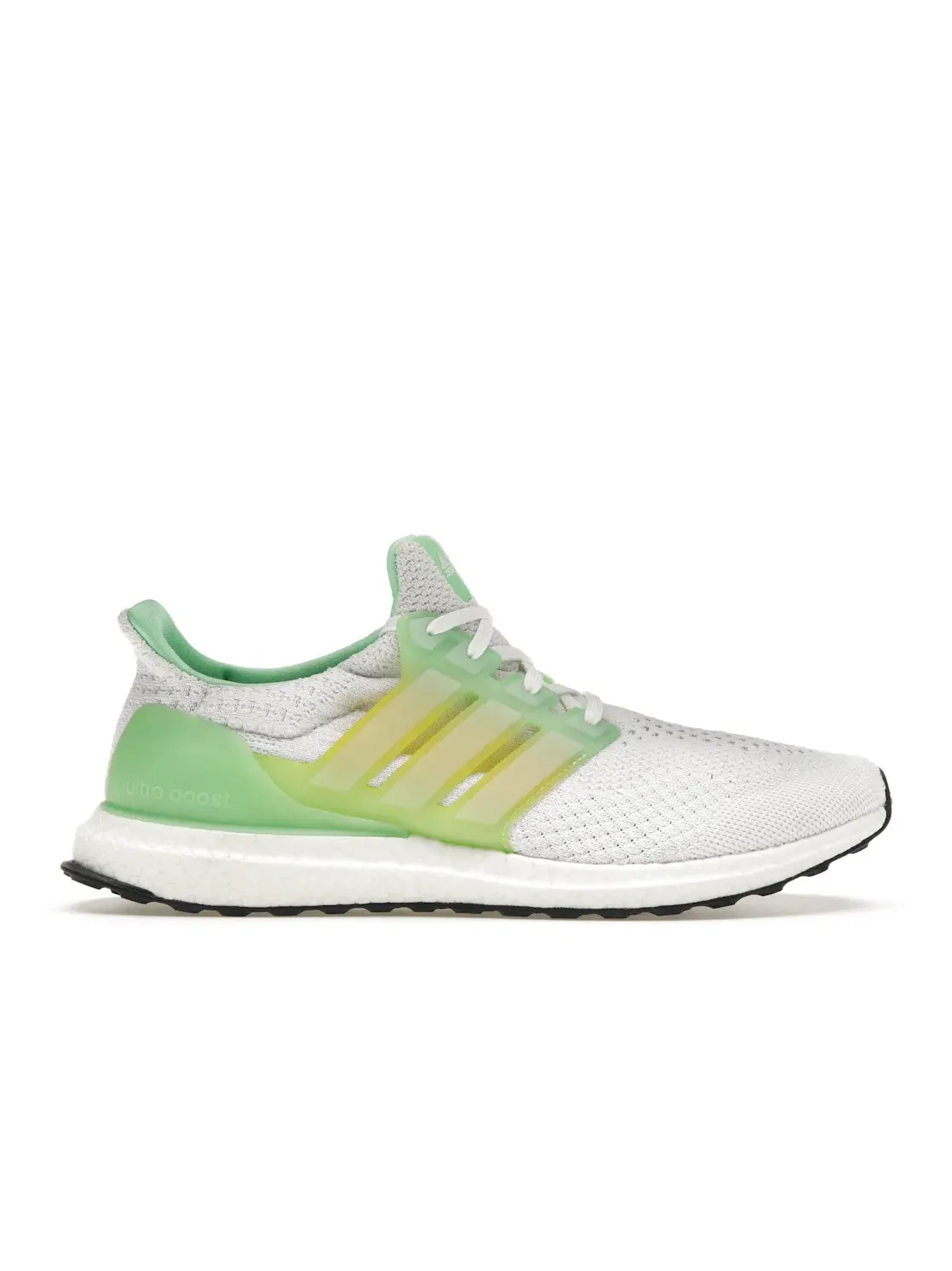 Мужские кроссовки для бега Adidas Ultra Boost 5.0 DNA — изображение 1 из 4, белый/белый/зеленый