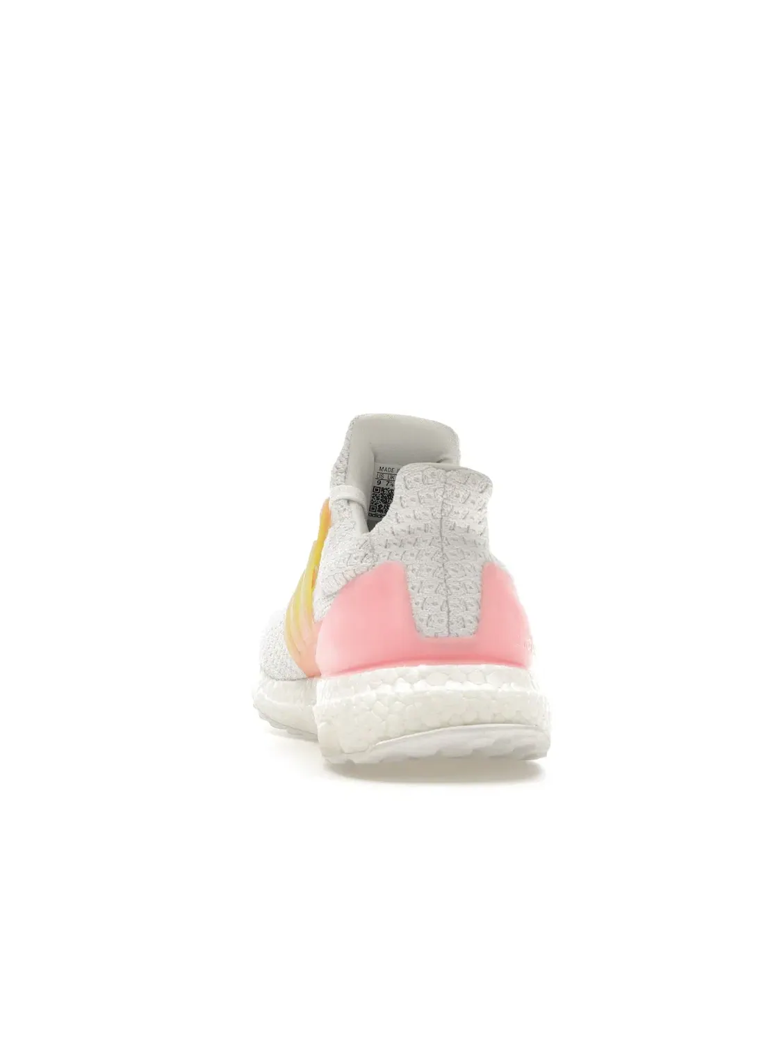 Женские кроссовки для бега с технологией Boost Adidas Ultra Boost 5.0 DNA — изображение 4 из 4, белый/белый/розовый