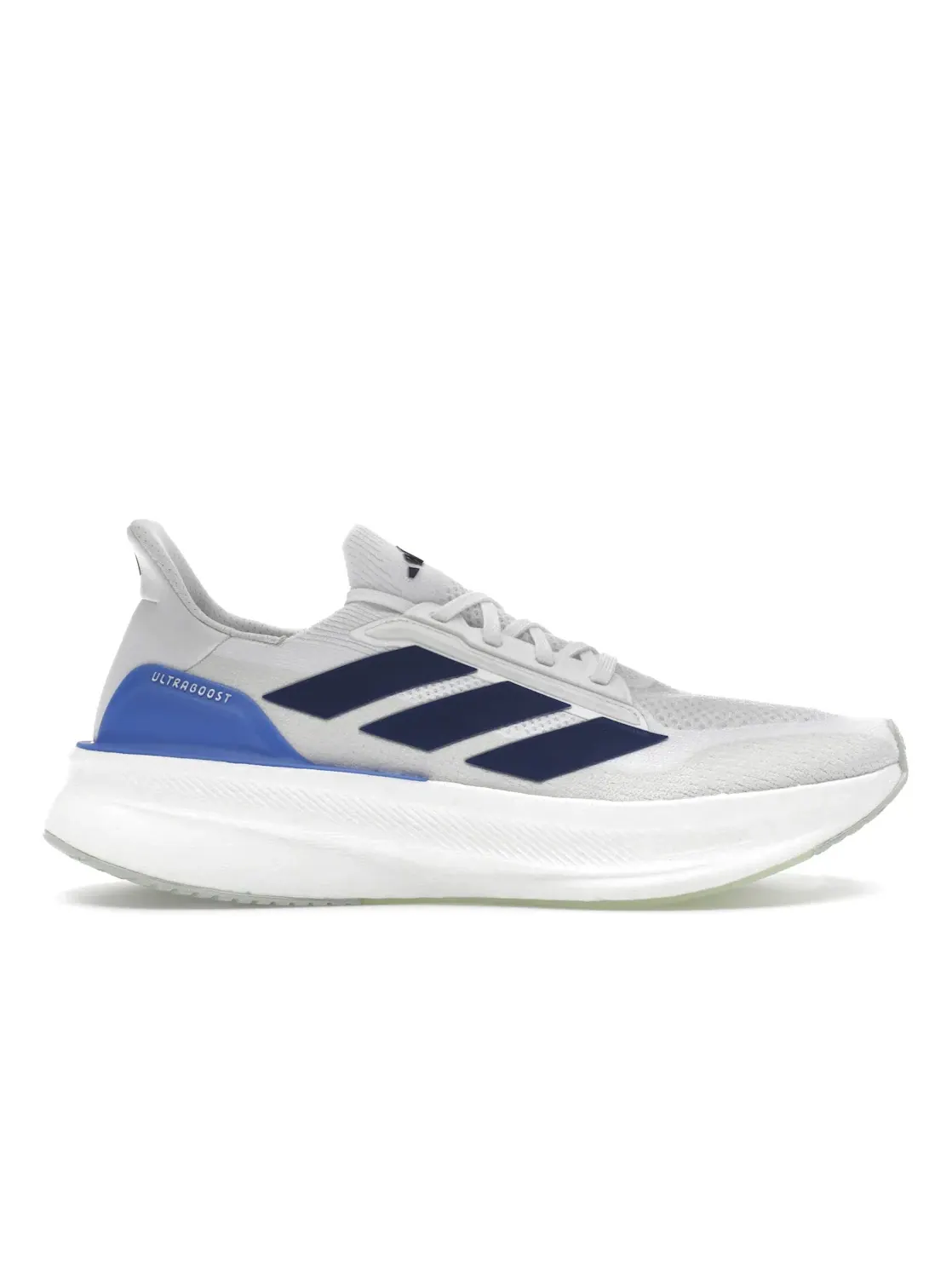 Мужские кроссовки для бега Adidas Ultra Boost 5X — изображение 1 из 4, белый/темный синий/серый
