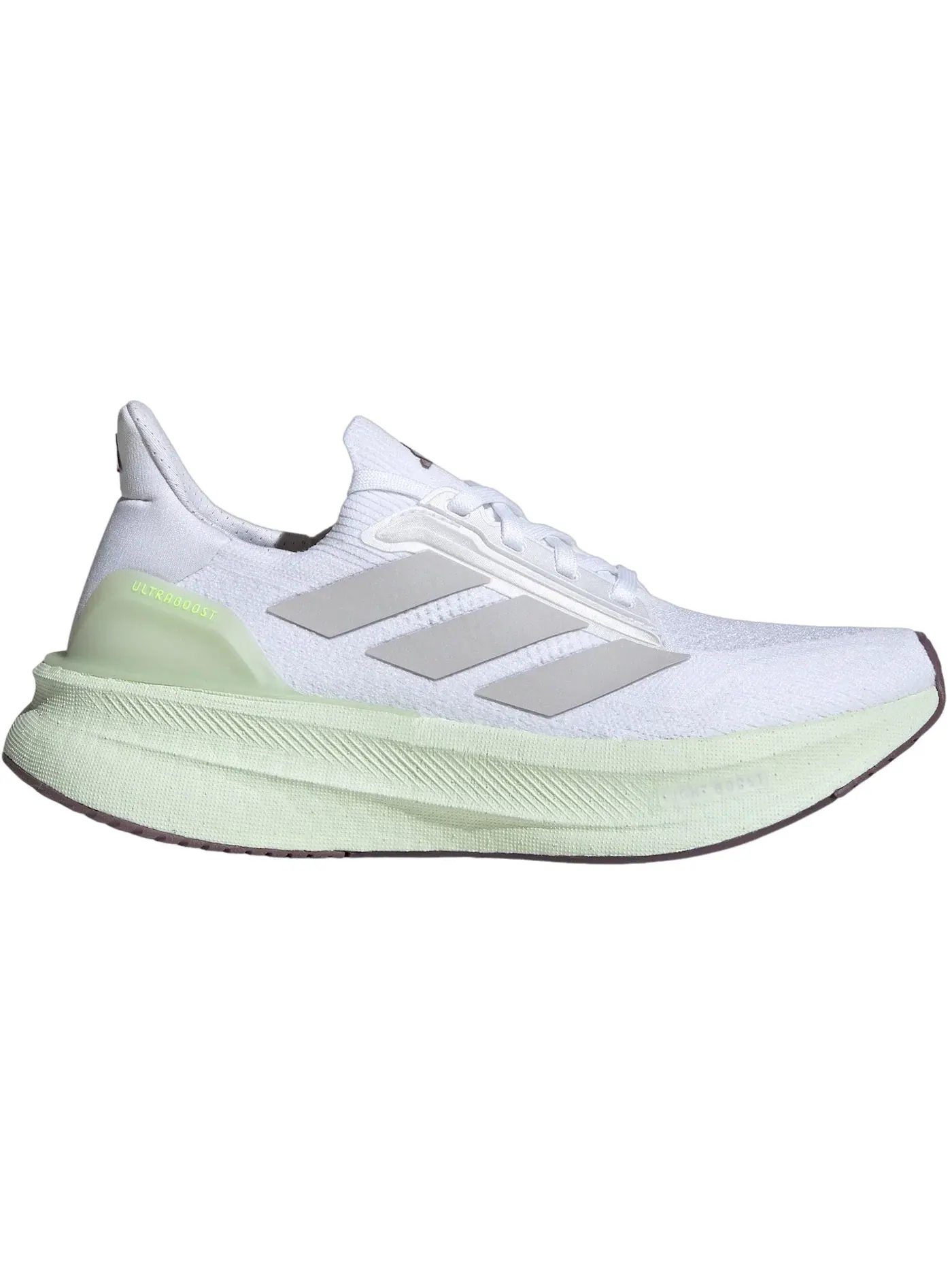 Женские кроссовки для бега с технологией Boost Adidas Ultra Boost 5X — изображение 1 из 1, белый/серый