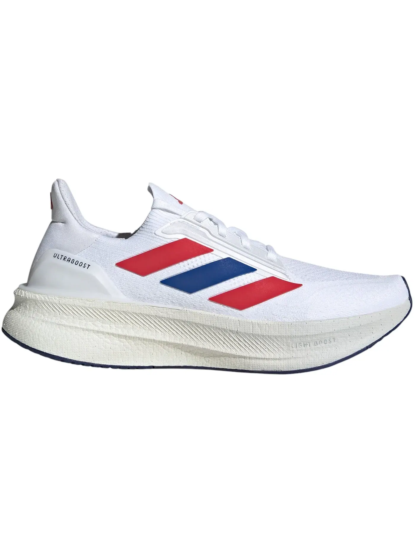 Мужские кроссовки для бега с технологией Boost Adidas Ultra Boost 5X — изображение 1 из 1, белый/синий