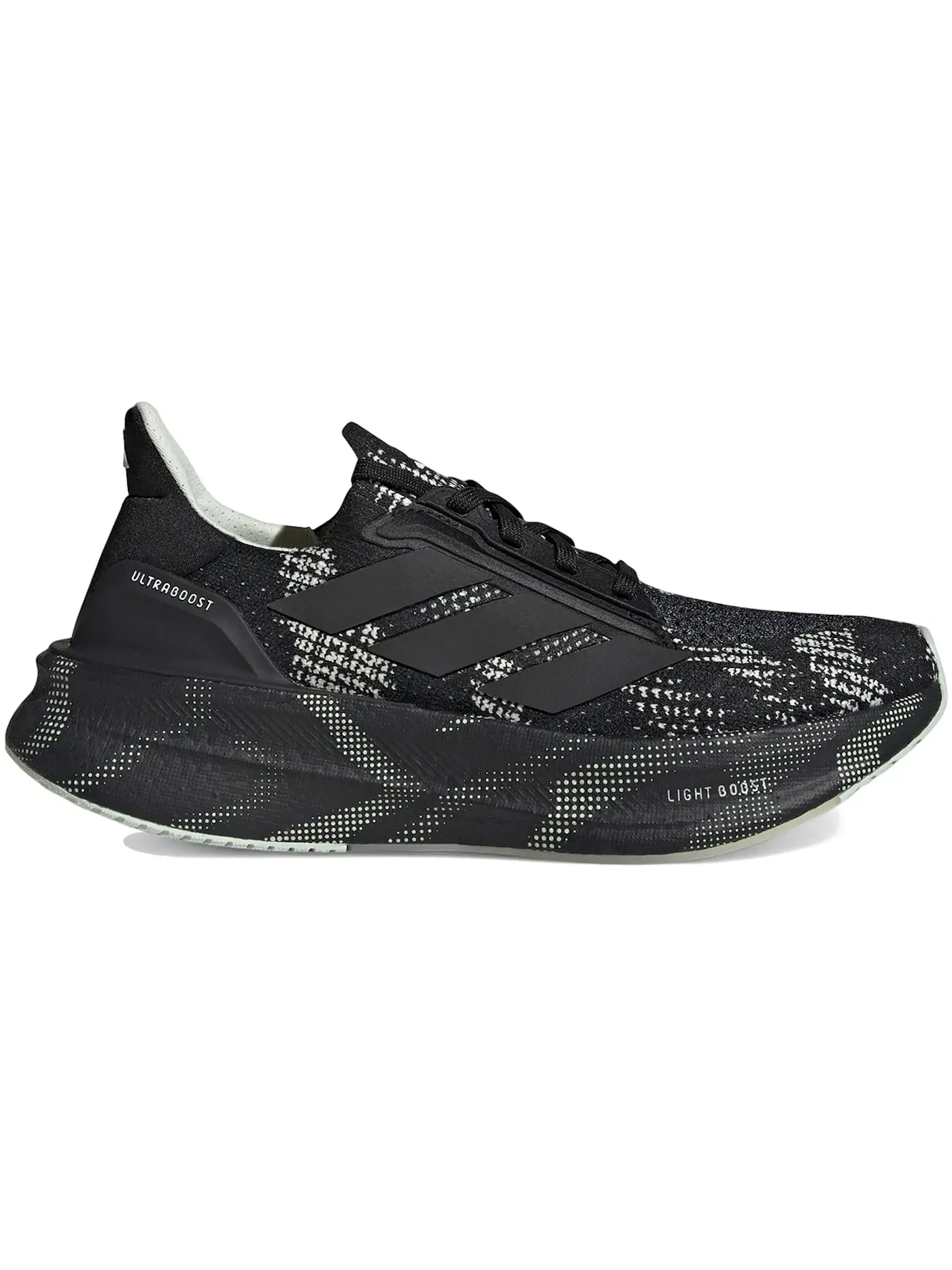 Женские кроссовки для бега Adidas Ultra Boost 5X — изображение 1 из 1, черный/черный/зеленый