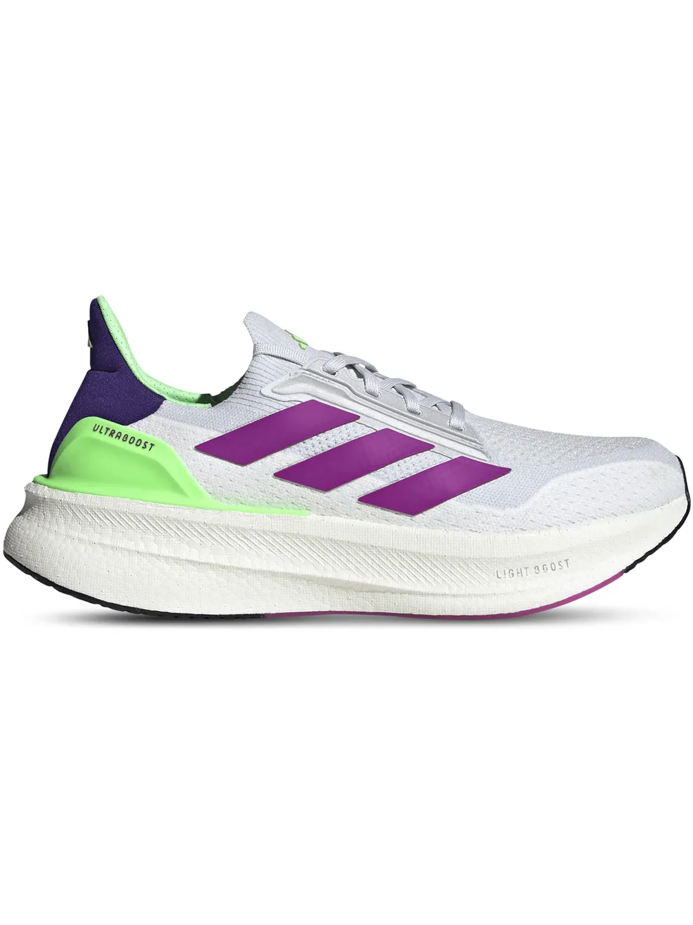 Мужские кроссовки для бега Adidas Ultra Boost 5X — изображение 1 из 1, серый/фиолетовый