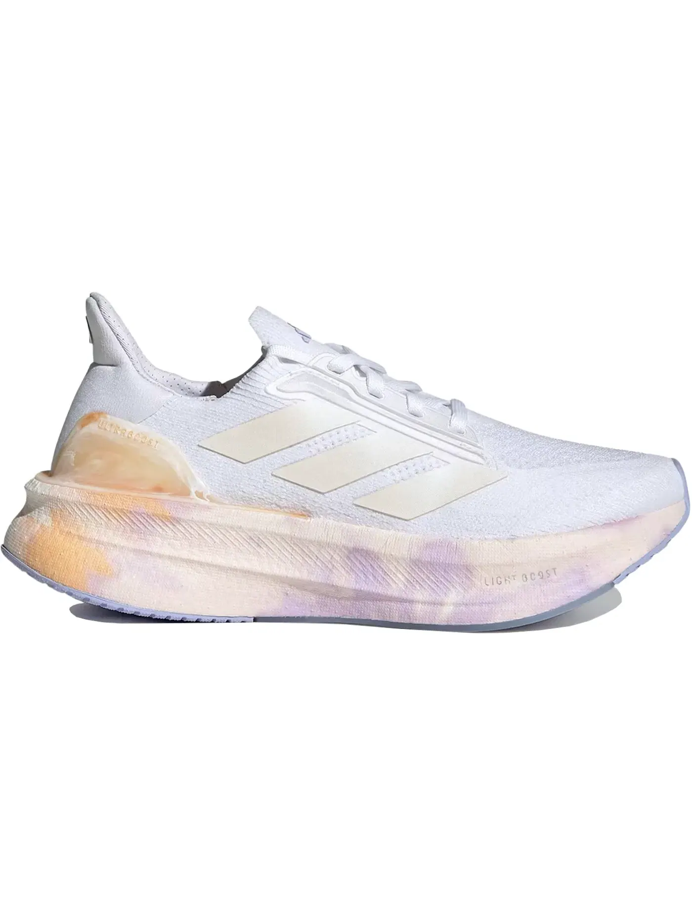 Женские кроссовки для бега Ultra Boost 5X Adidas — изображение 1 из 1, белый/белый/фиолетовый
