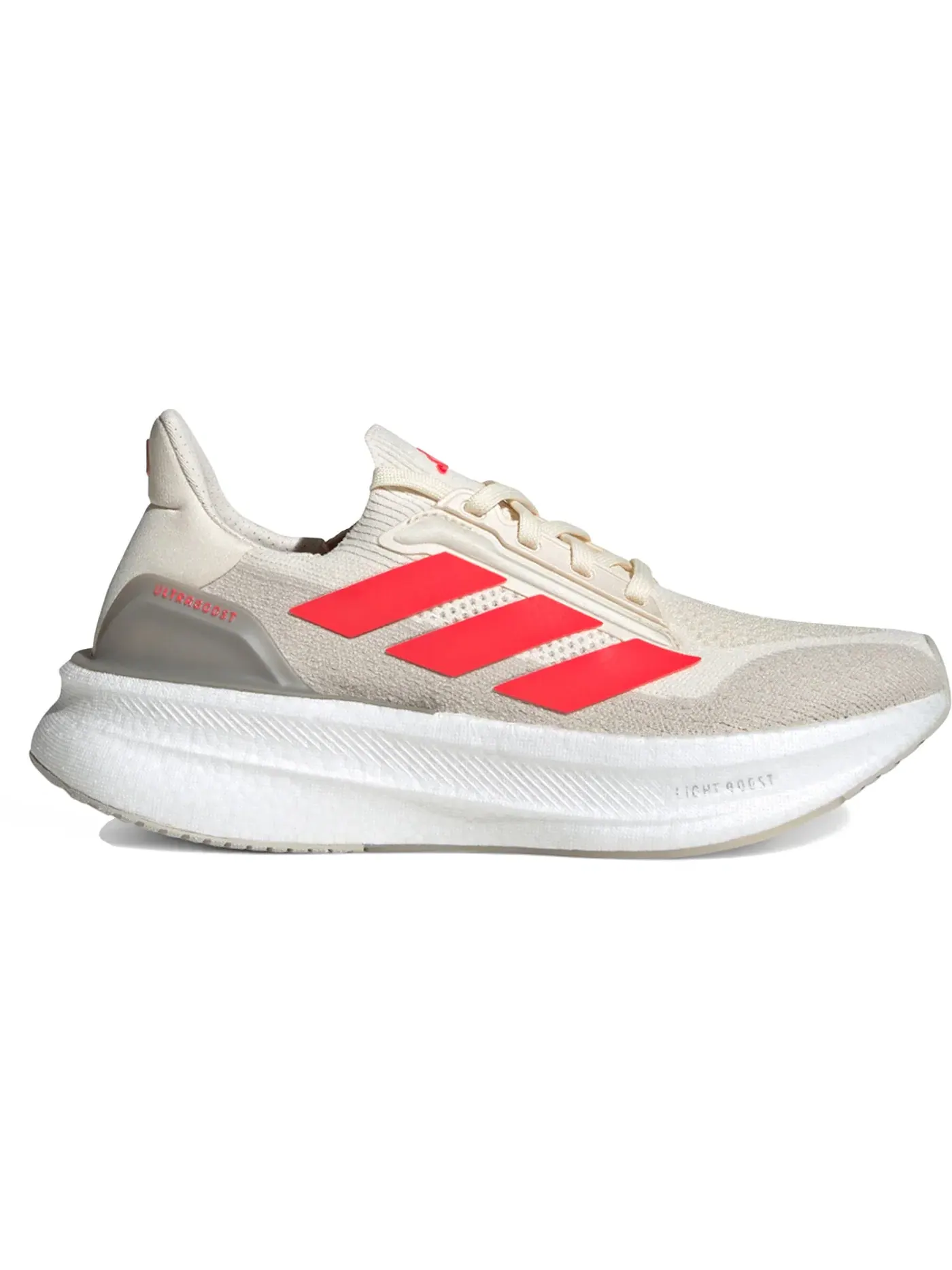 Женские кроссовки для бега Adidas Ultra Boost 5X — изображение 1 из 1, белый/красный/бежевый