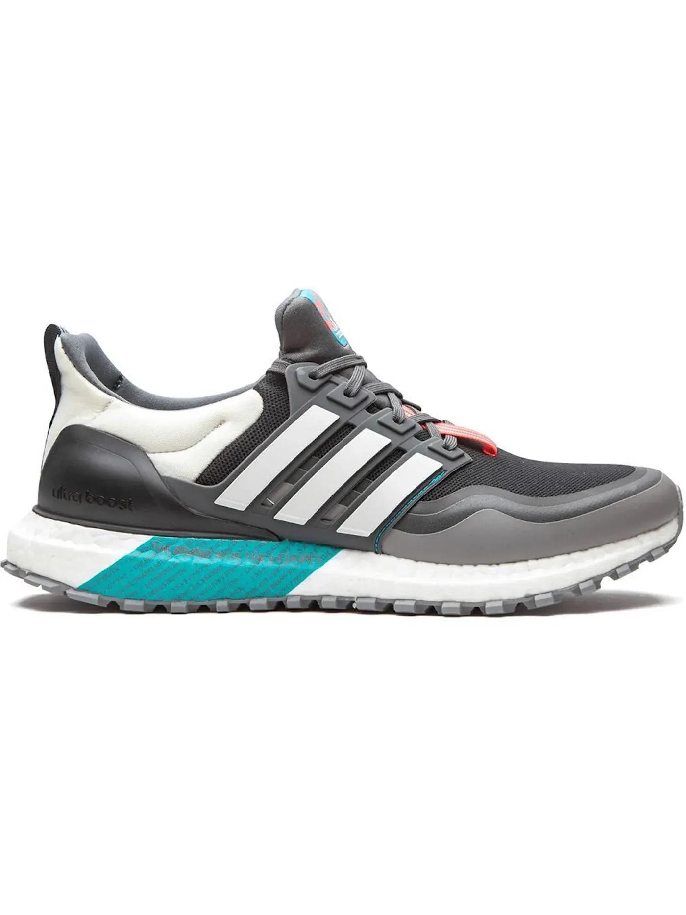 Мужские кроссовки для бега с технологией Boost Adidas Ultra Boost All Terrain — изображение 1 из 1, черный/белый/-голубой