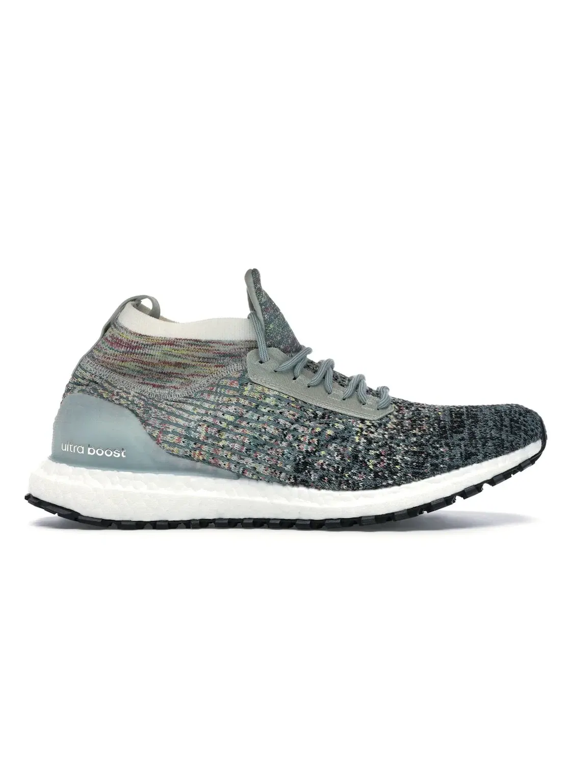 Мужские кроссовки с высоким верхом Adidas Ultra Boost ATR Mid — изображение 1 из 4, серебристый//черный
