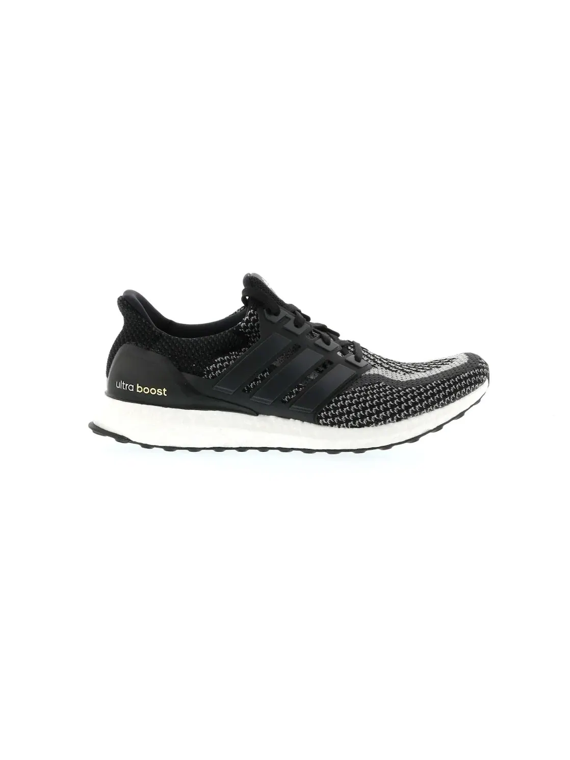 Мужские кроссовки для бега с амортизацией Adidas Ultra Boost 2.0 — изображение 1 из 4, черный/белый