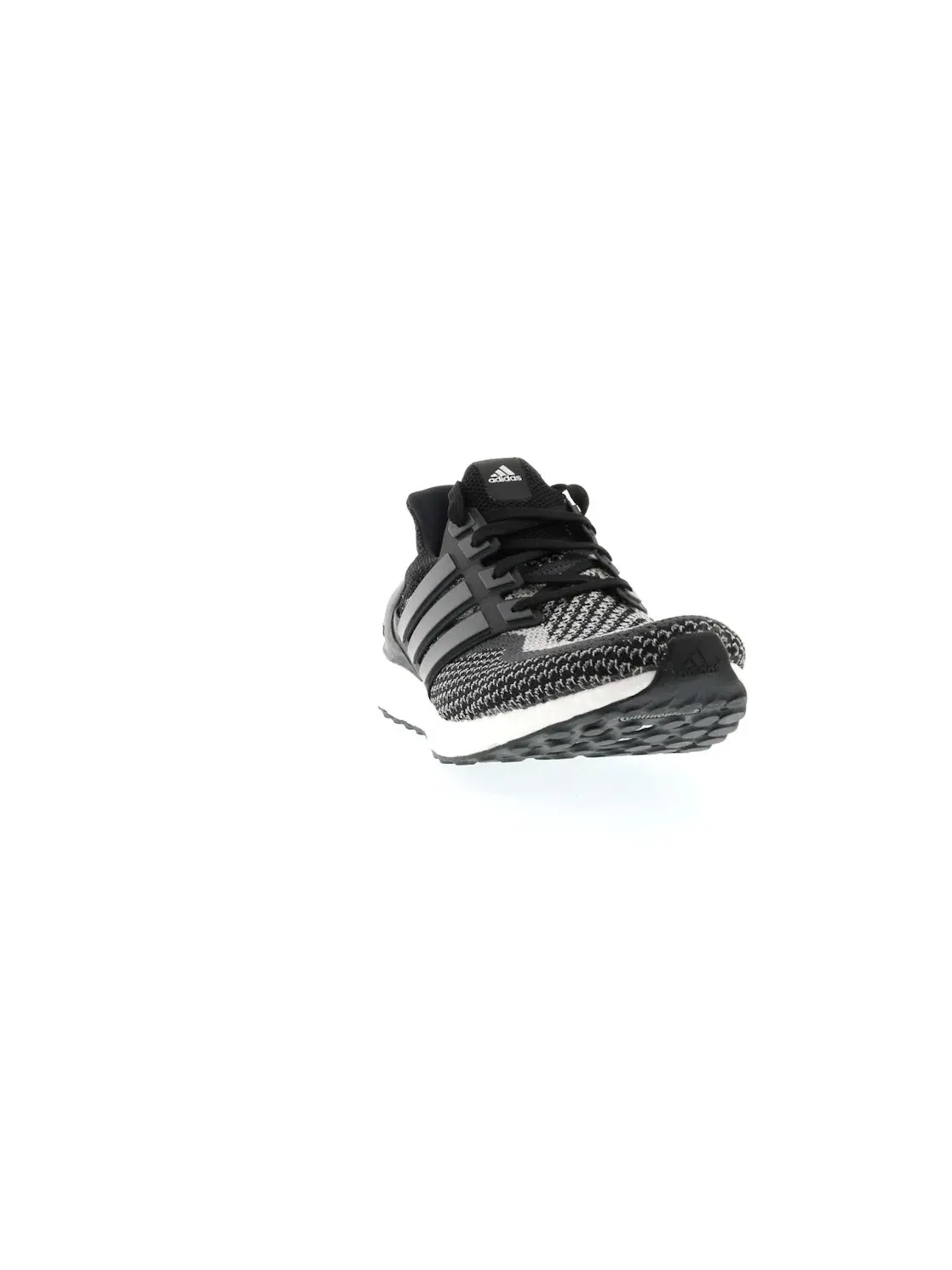 Мужские кроссовки для бега с амортизацией Adidas Ultra Boost 2.0 — изображение 2 из 4, черный/белый