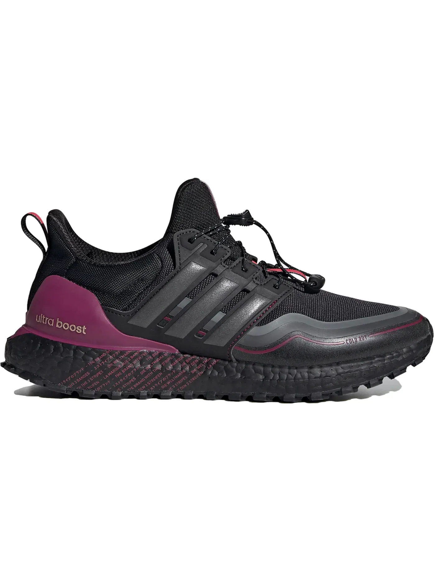 Мужские кроссовки для бега с утеплением Adidas Ultra Boost Cold.RDY DNA — изображение 1 из 1, черный/фиолетовый