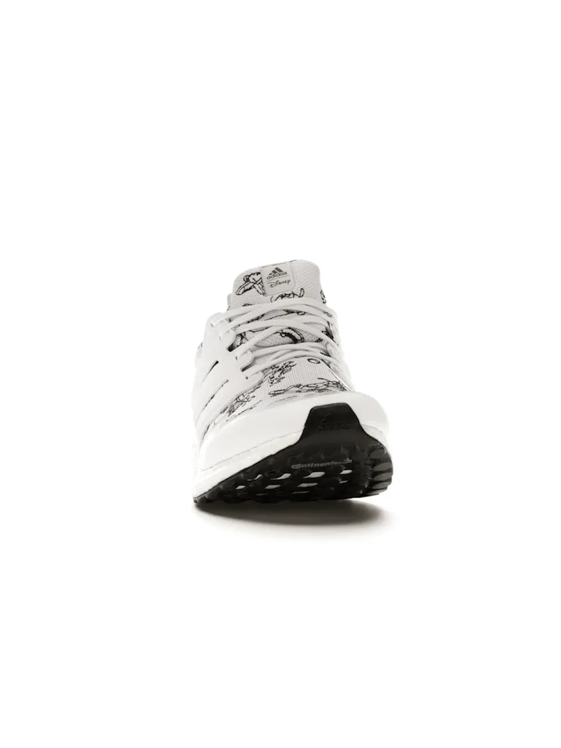 Мужские кроссовки с дизайном Goofy Adidas Ultra Boost — изображение 2 из 4, белый/белый/черный