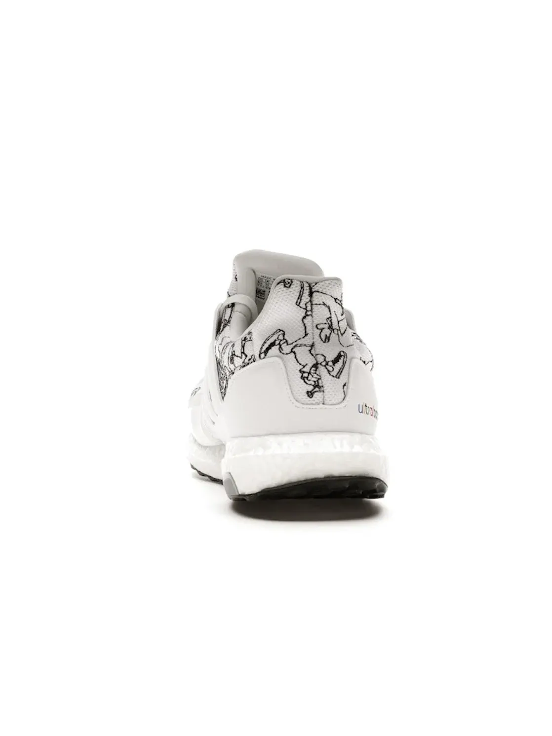 Мужские кроссовки с дизайном Goofy Adidas Ultra Boost — изображение 4 из 4, белый/белый/черный