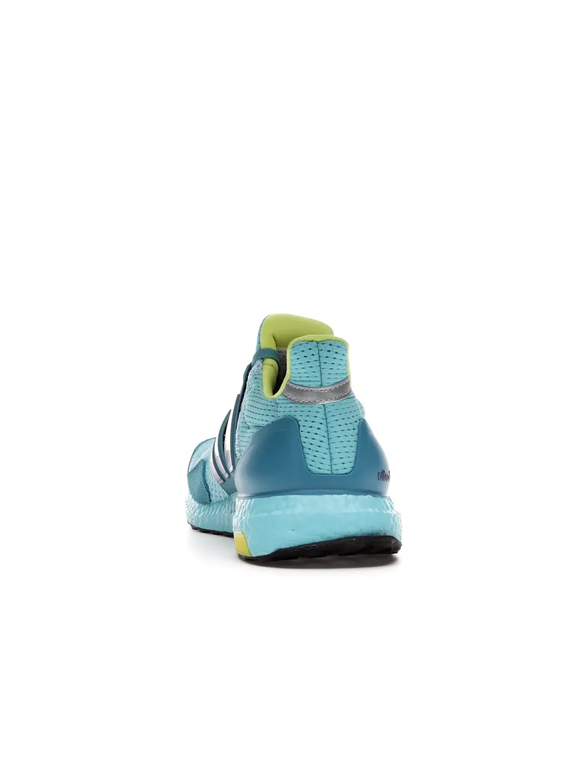 Мужские кроссовки с принтом Ultra Boost DNA 1.0 Adidas — изображение 4 из 4, голубой/голубой-желтый