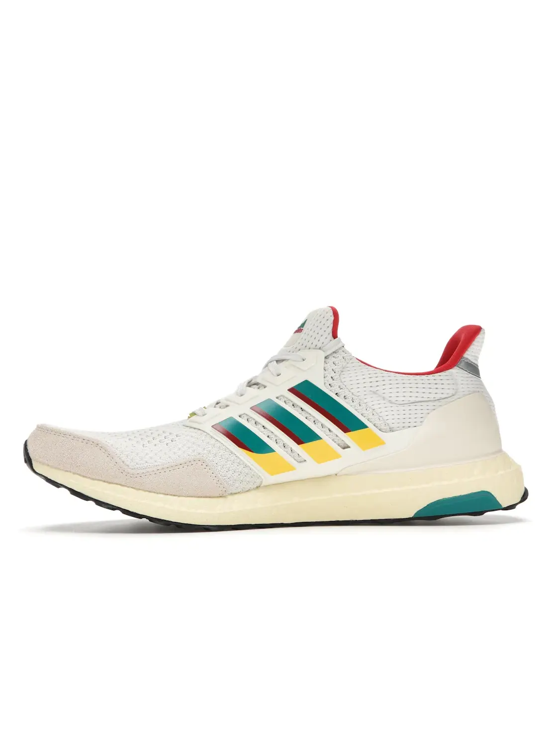 Мужские кроссовки с амортизацией Adidas Ultra Boost DNA 1.0 — изображение 3 из 4, белый/зеленый