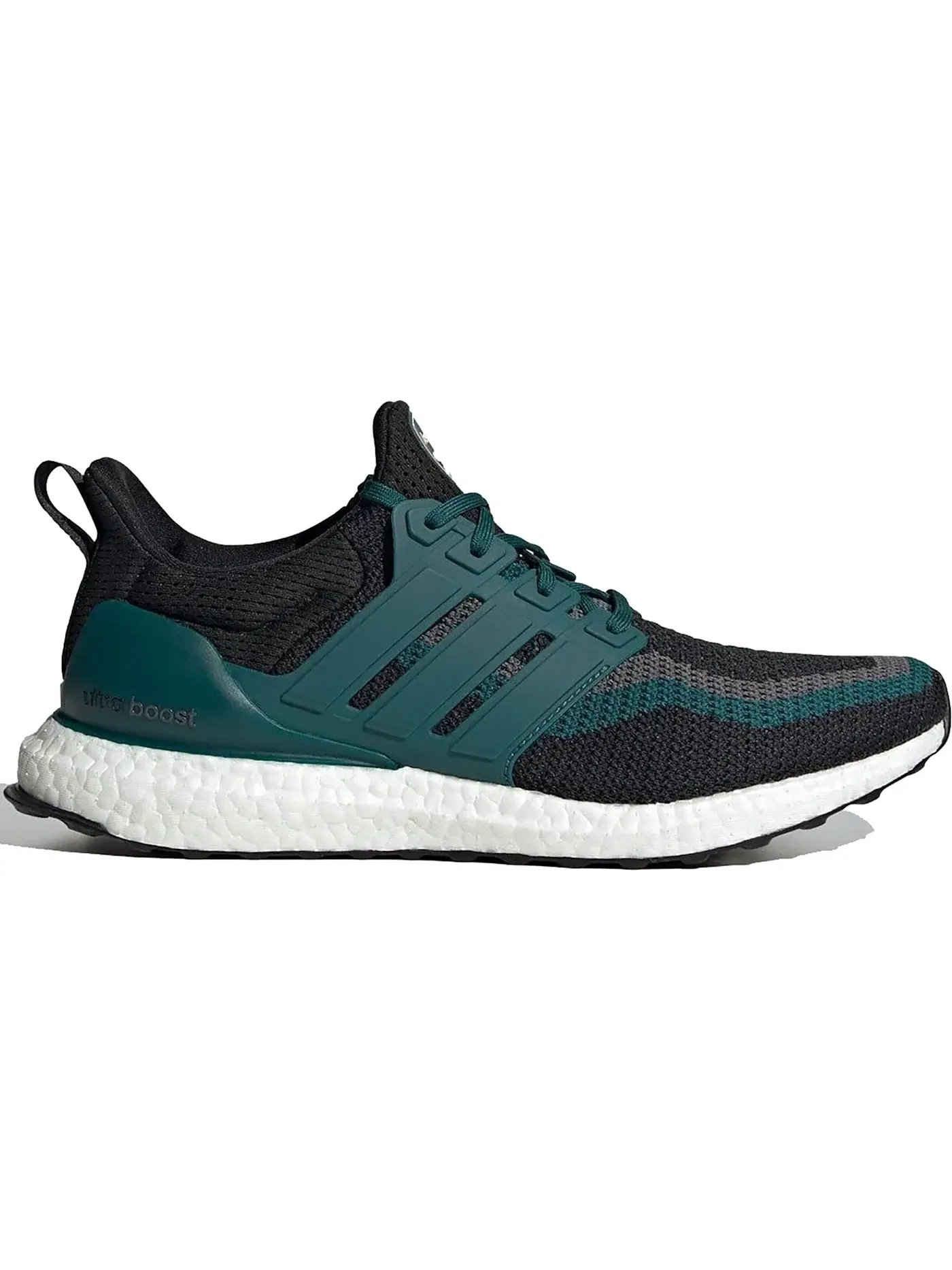 Мужские кроссовки для бега Adidas Ultra Boost DNA — изображение 1 из 1, черный/зеленый/серый