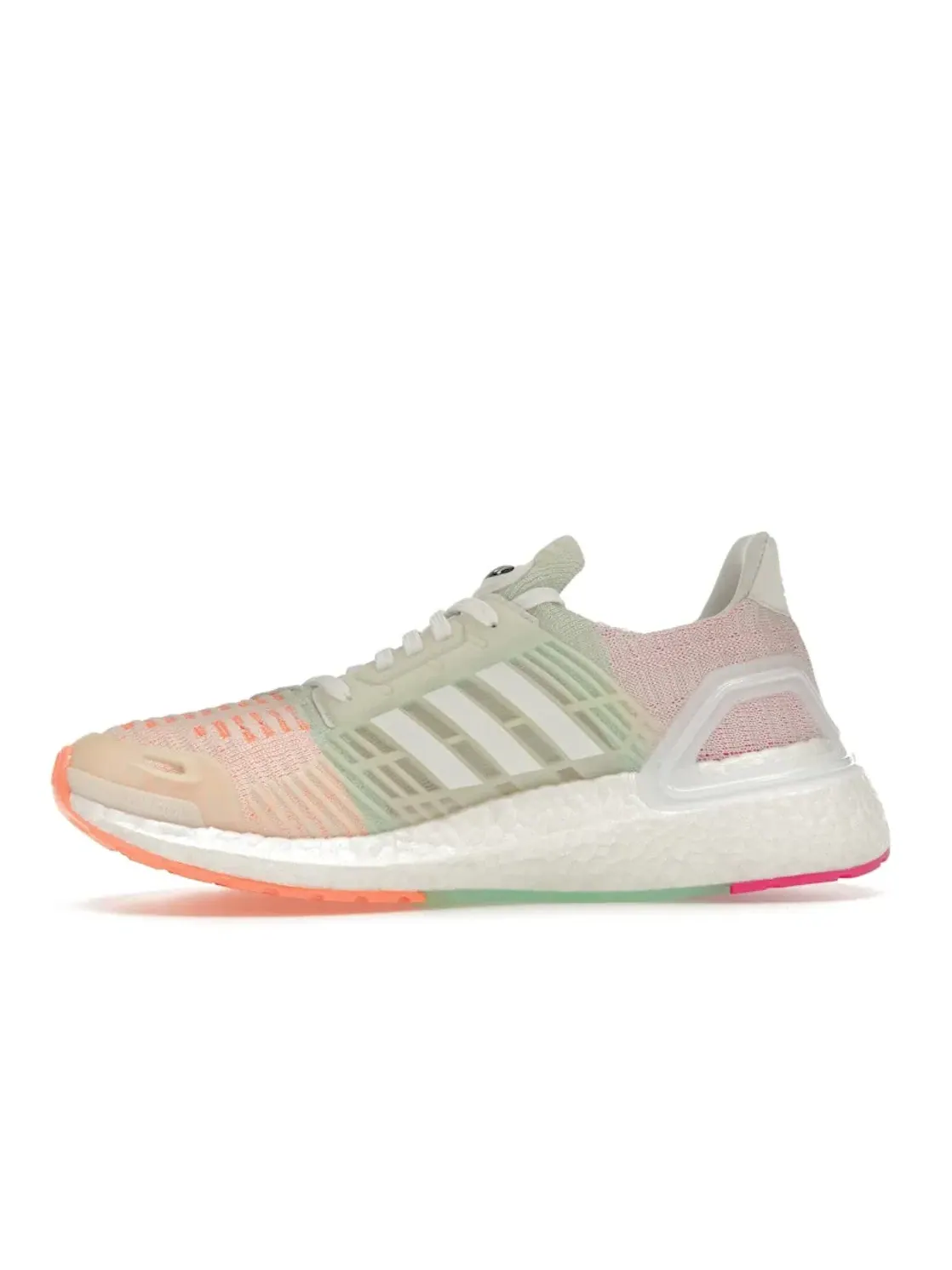 Мужские кроссовки для бега Adidas Ultra Boost DNA CC1 — изображение 3 из 4, белый/белый/оранжевый