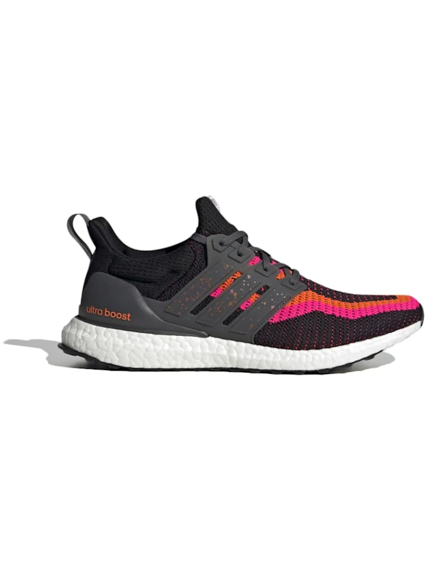 Мужские кроссовки с технологией Boost Adidas Ultra Boost DNA — изображение 1 из 1, черный серый оранжевый