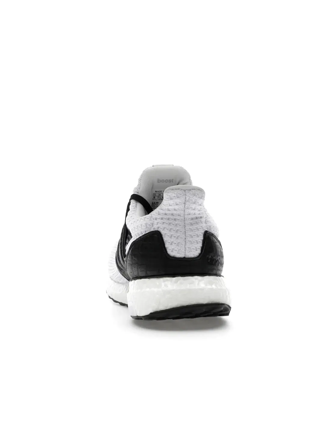 Мужские кроссовки с принтом Крокодил Adidas Ultra Boost DNA — изображение 4 из 4, белый/черный/черный