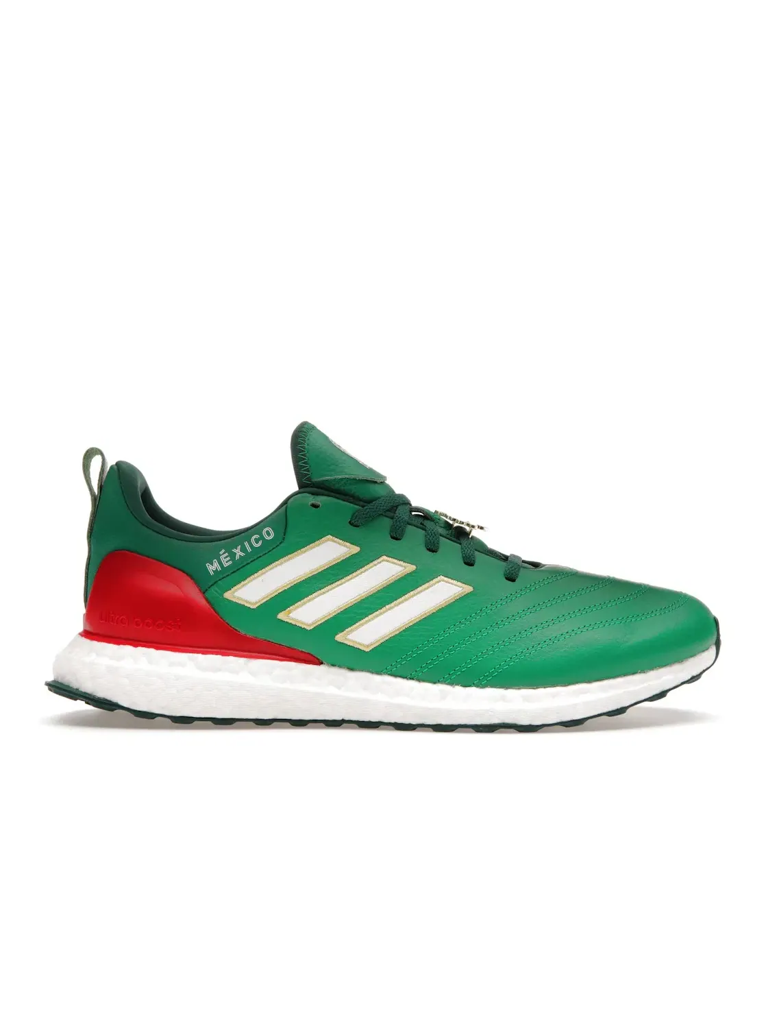 Мужские кроссовки для бега Adidas Ultra Boost DNA Copa World Cup — изображение 1 из 4, зеленый/белый/зеленый