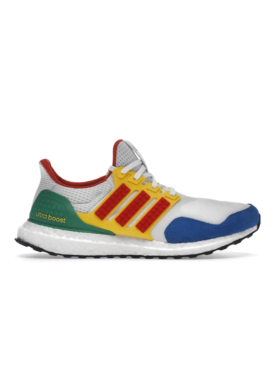 Мужские кроссовки с принтом Adidas Ultra Boost DNA — изображение 1 из 4, белый/красный/синий