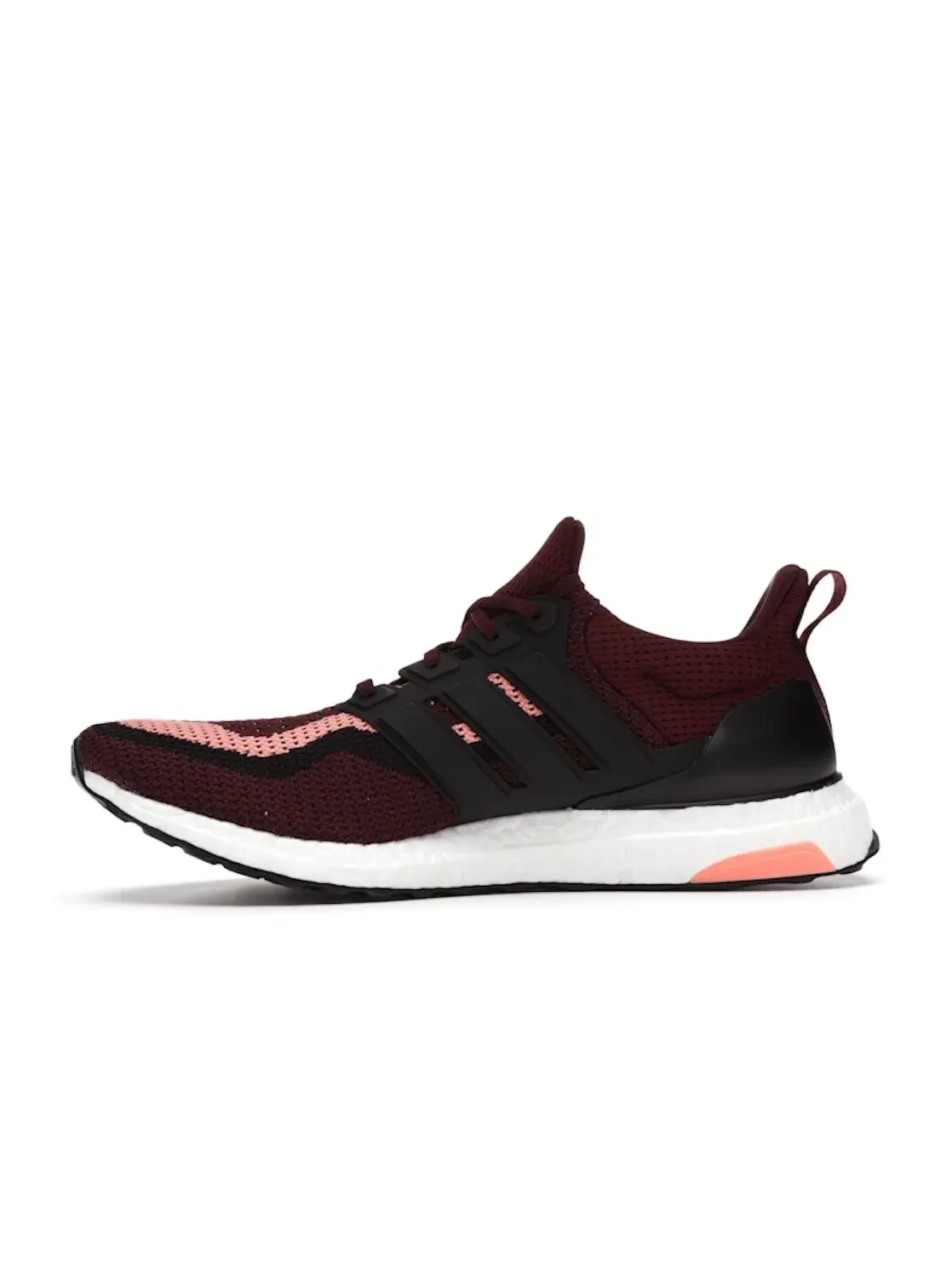 Мужские кроссовки с амортизацией Adidas Ultra Boost DNA — изображение 3 из 4, бордовый/розовый/черный
