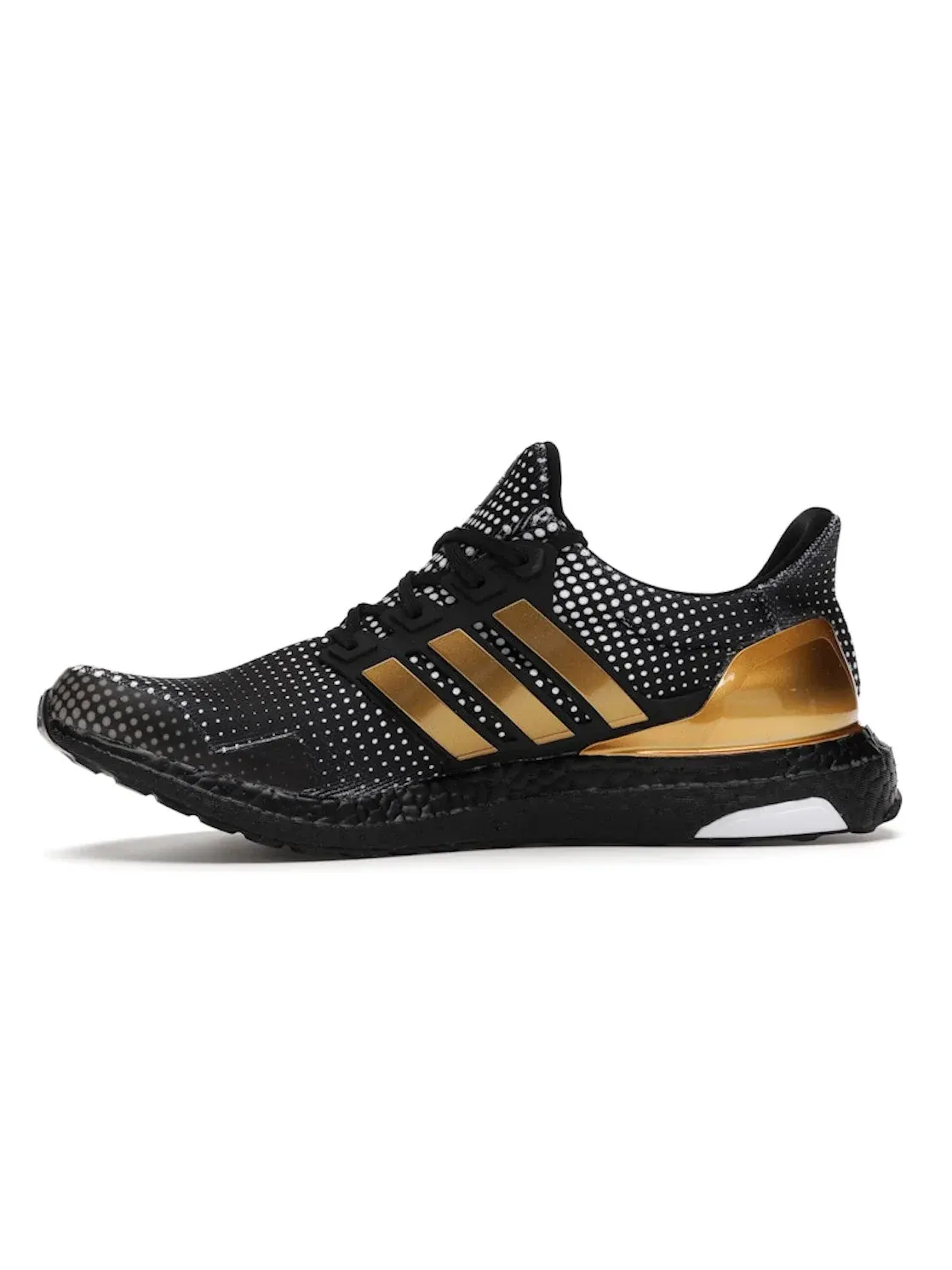 Мужские кроссовки с ярким дизайном Adidas Ultra Boost DNA — изображение 3 из 4, черный/золотистый-белый