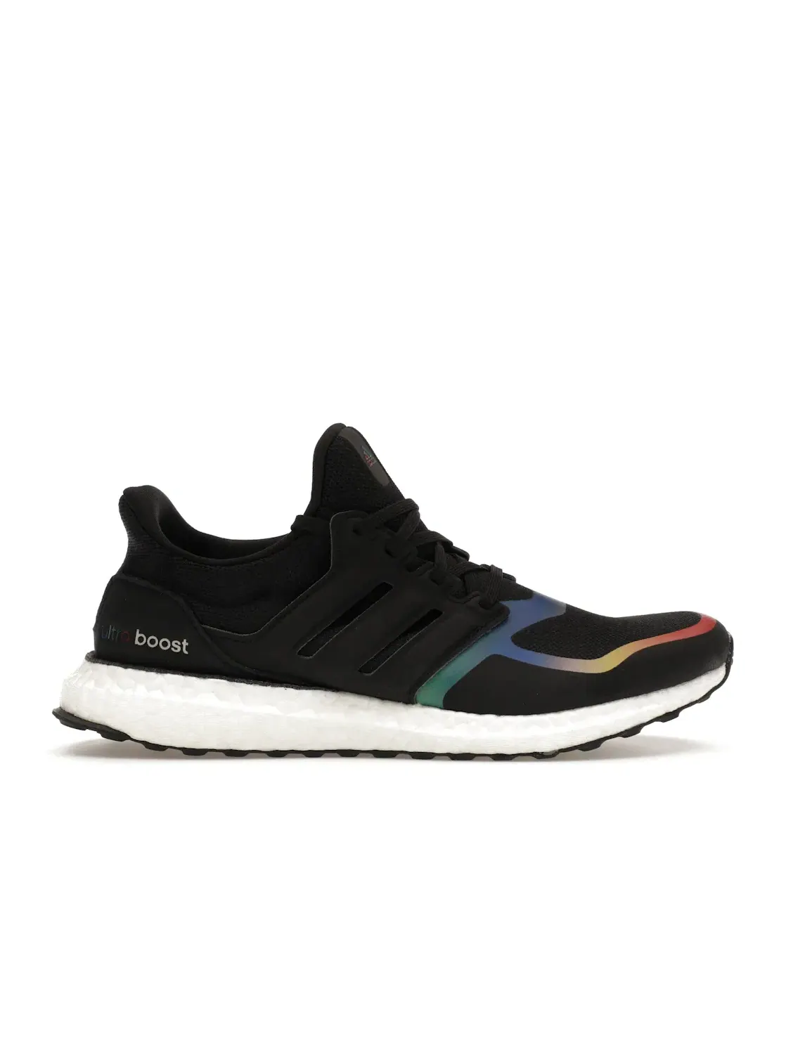 Женские кроссовки с принтом Ultra Boost DNA Adidas — изображение 1 из 4, черный/черный/красный