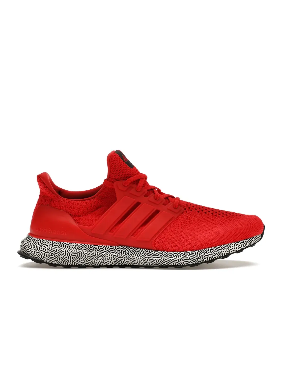 Мужские кроссовки для бега с технологией Boost Adidas Ultra Boost DNA — изображение 1 из 4, красный красный черный