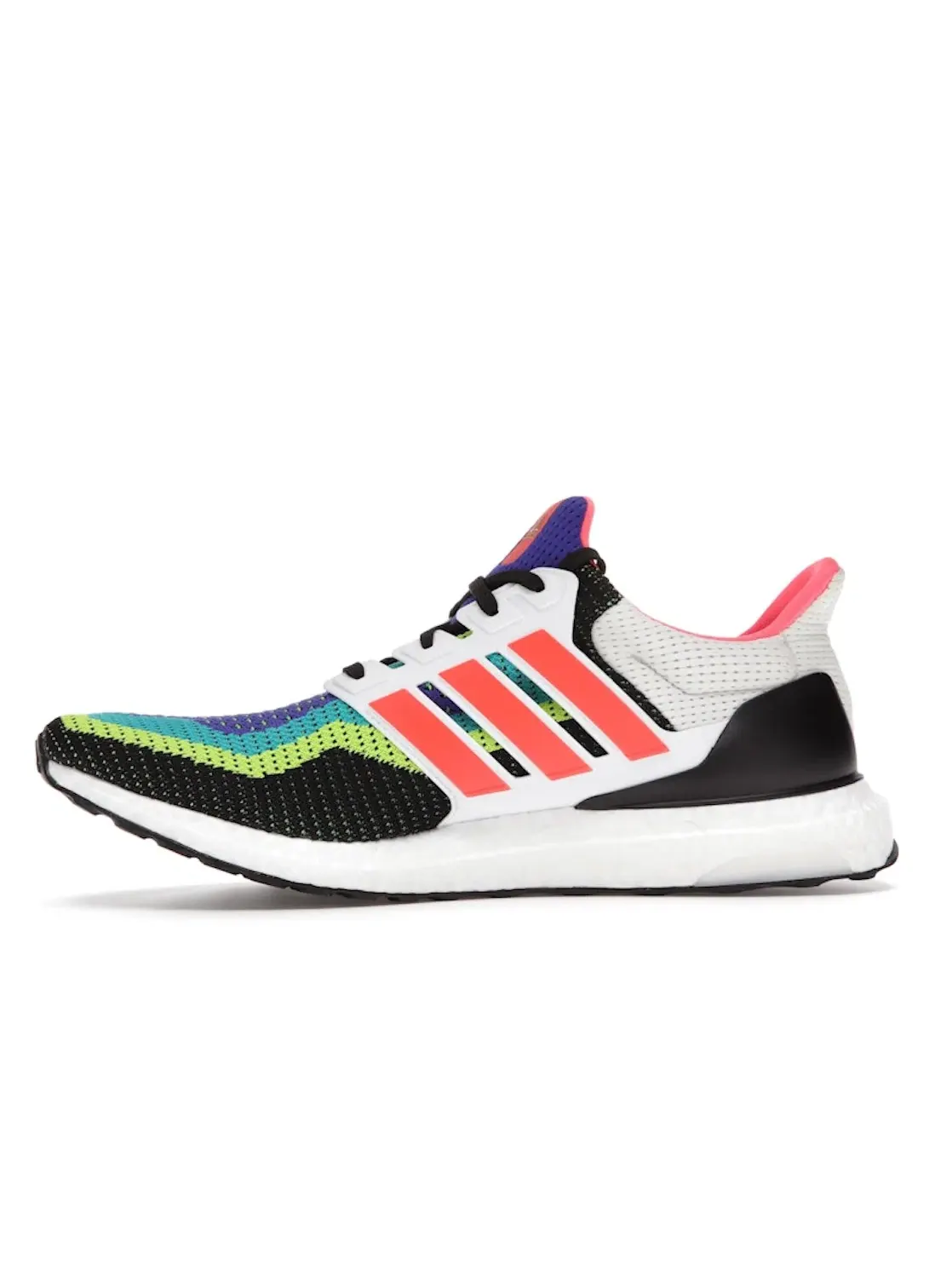 Мужские кроссовки с технологией Primeknit Adidas Ultra Boost DNA — изображение 3 из 4, черный/красный/белый