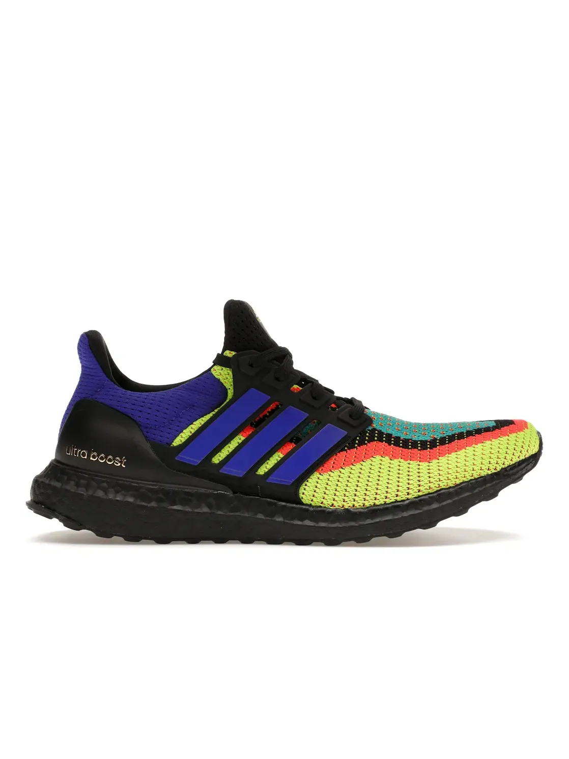 Мужские кроссовки для бега с технологией Primeknit Adidas Ultra Boost DNA — изображение 1 из 4, черный/белый/красный