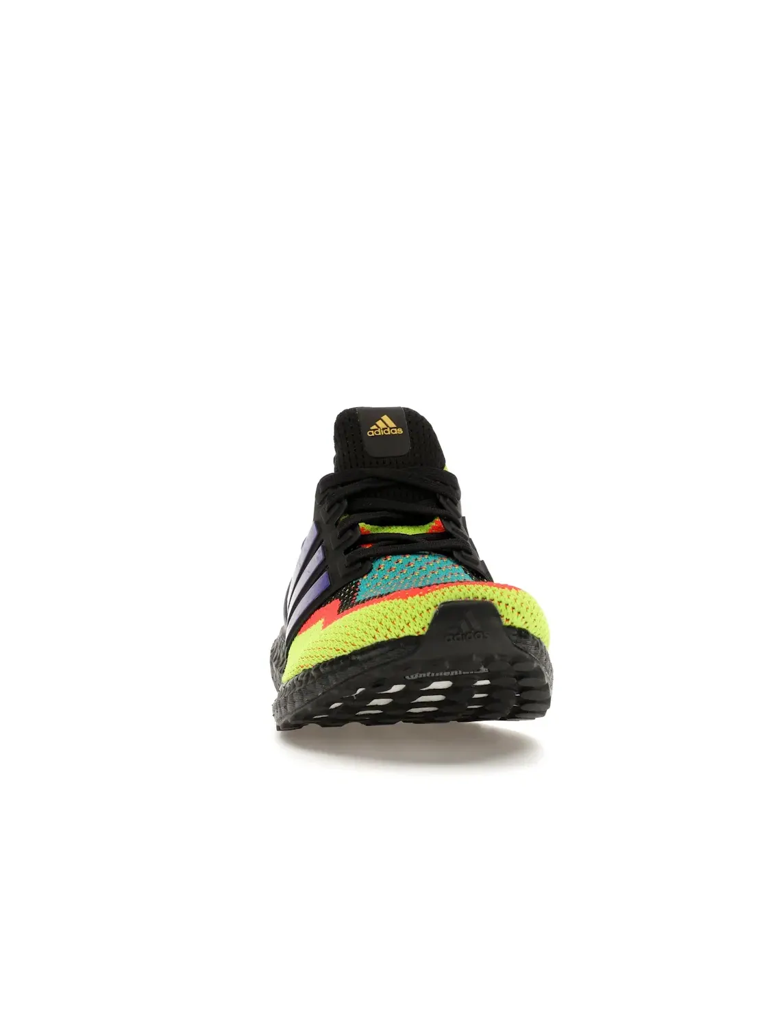 Мужские кроссовки для бега с технологией Primeknit Adidas Ultra Boost DNA — изображение 2 из 4, черный/белый/красный