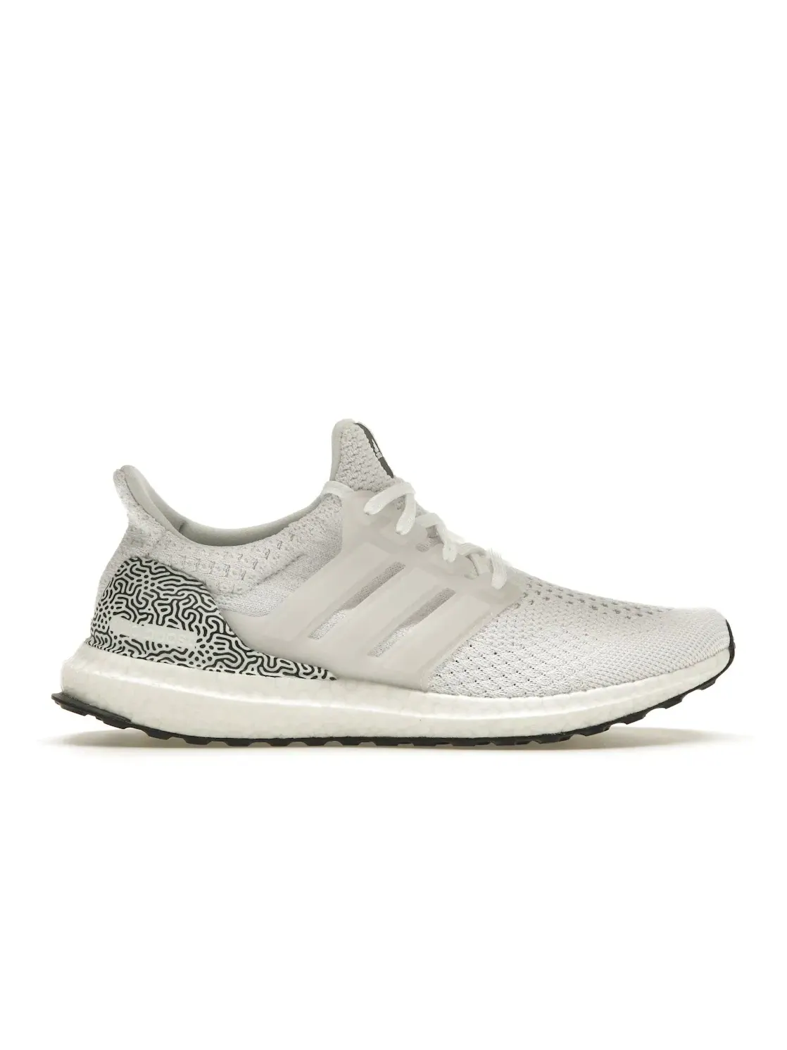 Женские кроссовки с принтом Adidas Ultra Boost DNA Adidas — изображение 1 из 4, белый/белый/черный