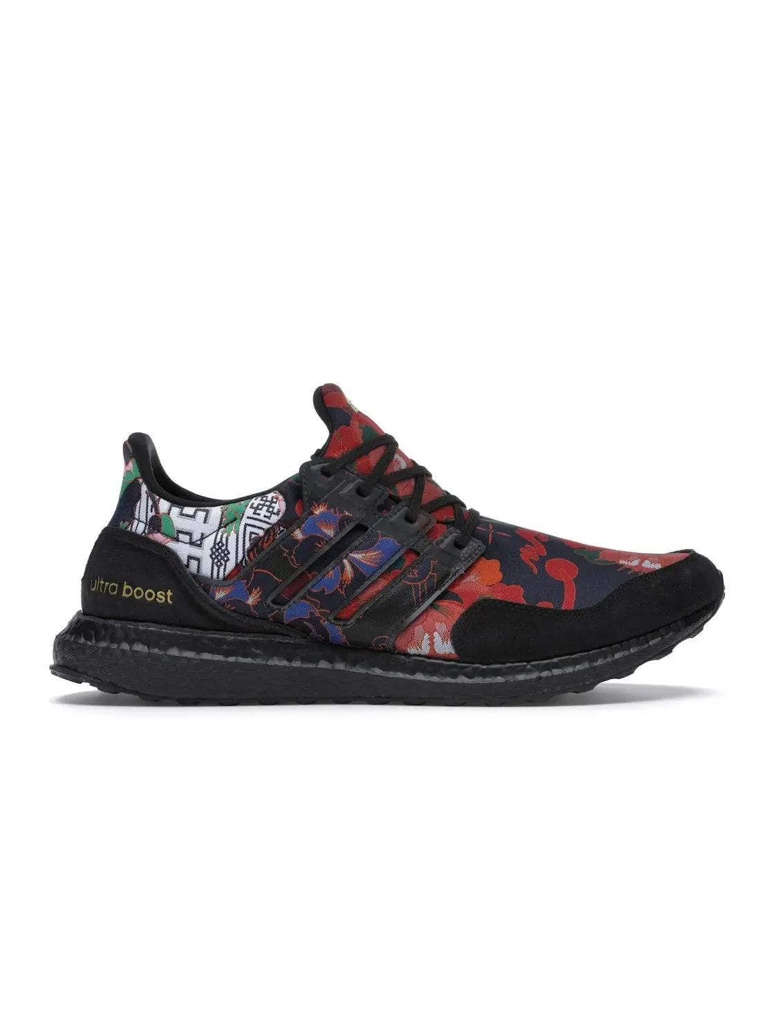 Мужские кроссовки с принтом Adidas Ultra Boost DNA — изображение 1 из 4, черный/черный