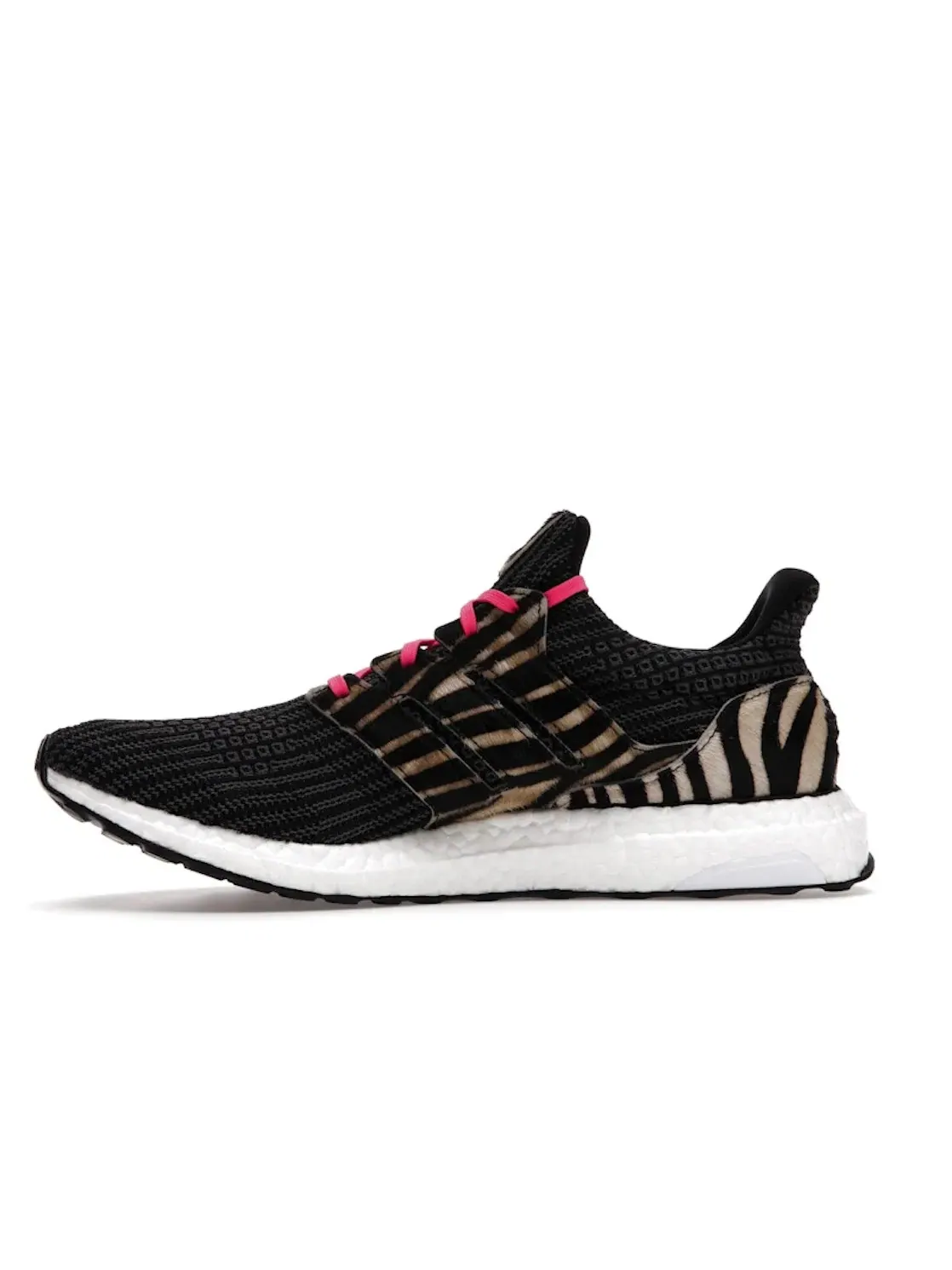Мужские кроссовки с принтом Adidas Ultra Boost DNA — изображение 3 из 4, черный/белый/розовый